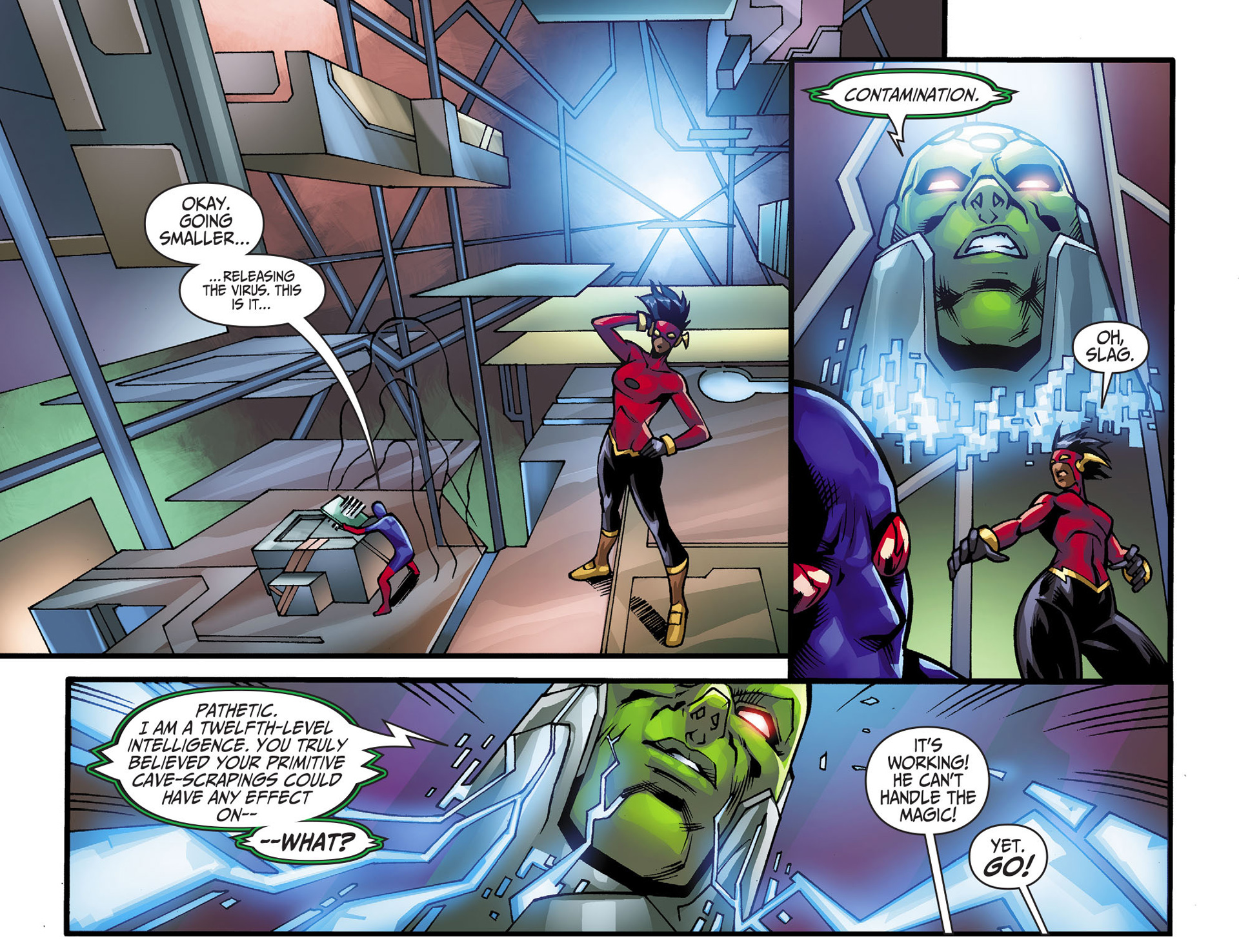 Read online Justice League Beyond 2.0 comic -  Issue #14 - 15
