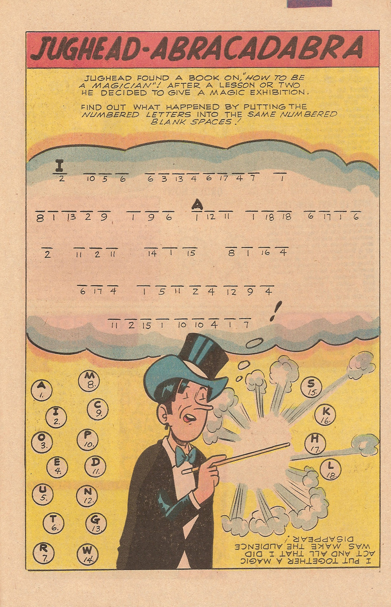 Read online Jughead's Jokes comic -  Issue #72 - 27