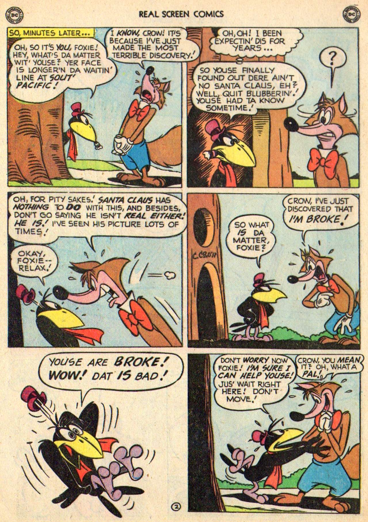 Read online Real Screen Comics comic -  Issue #38 - 4