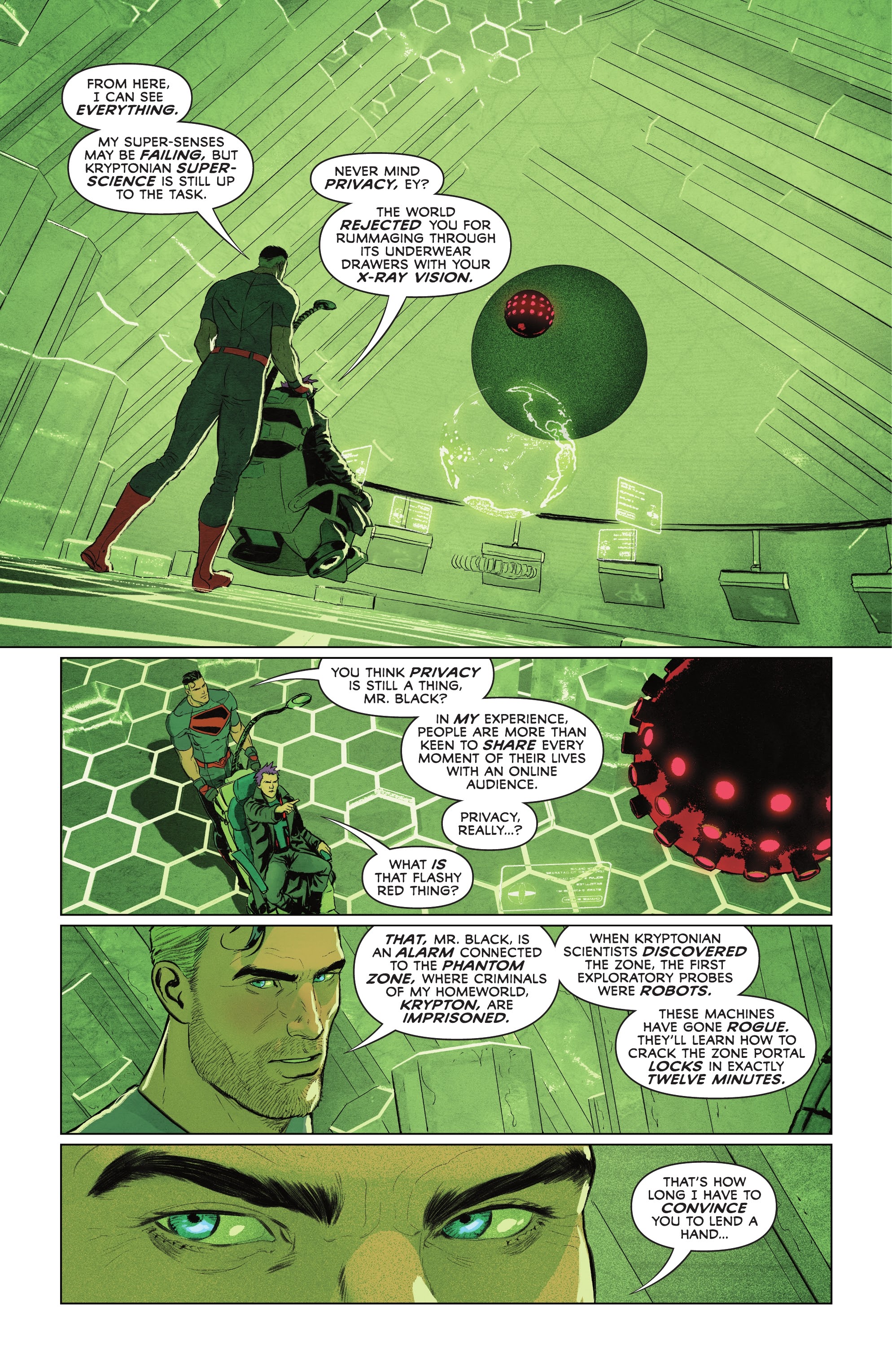 Read online Superman and the Authority comic -  Issue #1 - 19