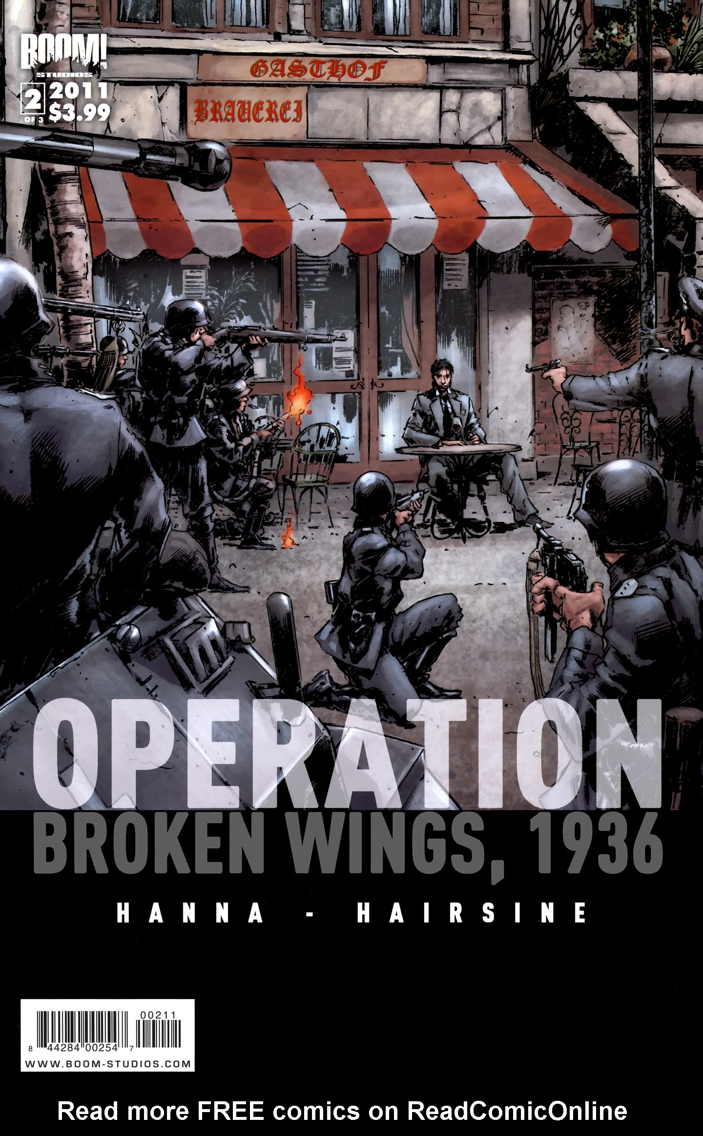 Read online Operation: Broken Wings, 1936 comic -  Issue #2 - 1