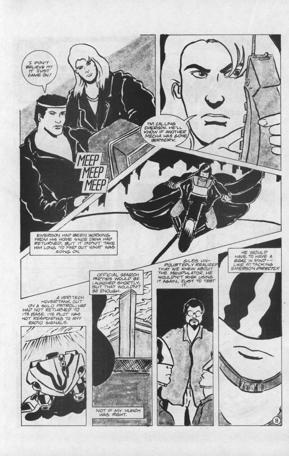Read online Robotech II: The Sentinels - CyberPirates comic -  Issue #4 - 20