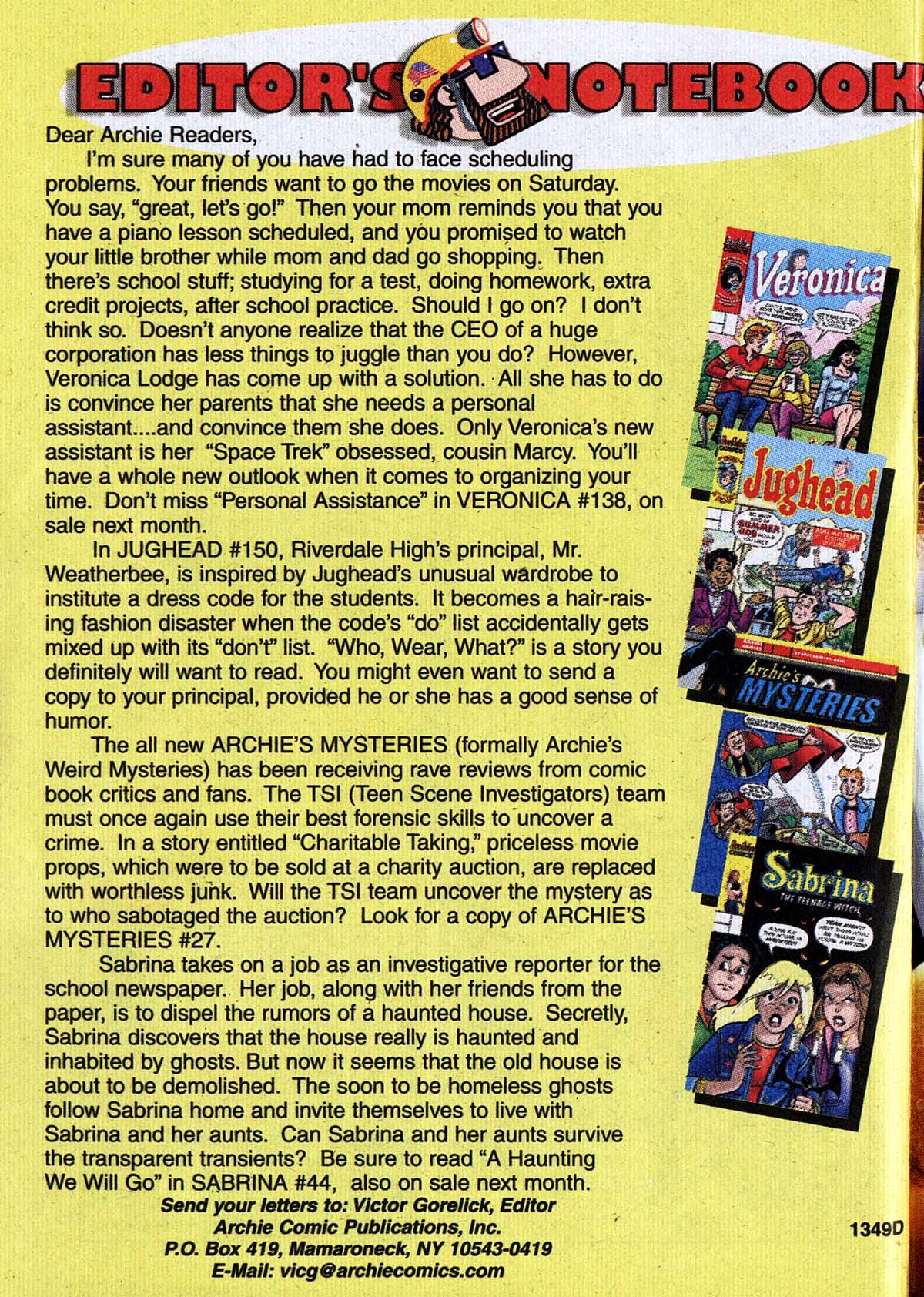 Read online Archie's Double Digest Magazine comic -  Issue #141 - 170
