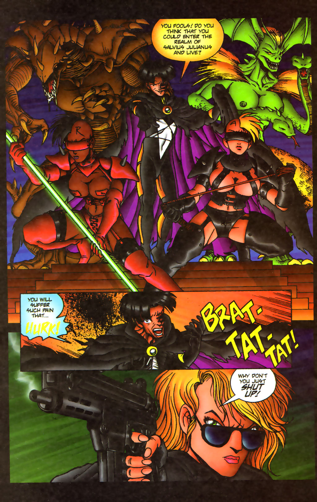Read online Warrior Nun Areala (1994) comic -  Issue #3 - 18