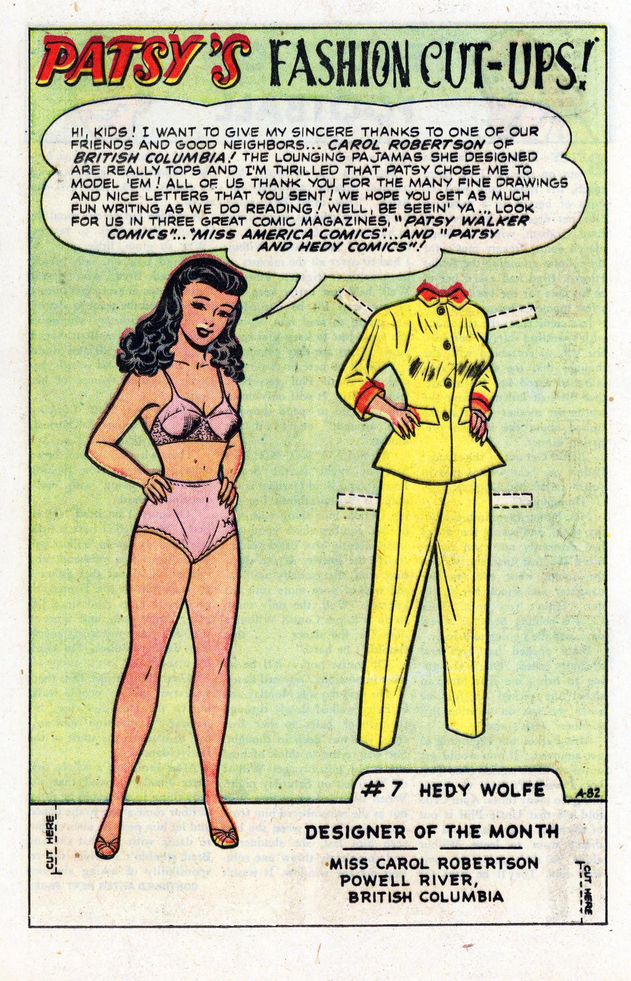 Read online Patsy Walker comic -  Issue #40 - 22