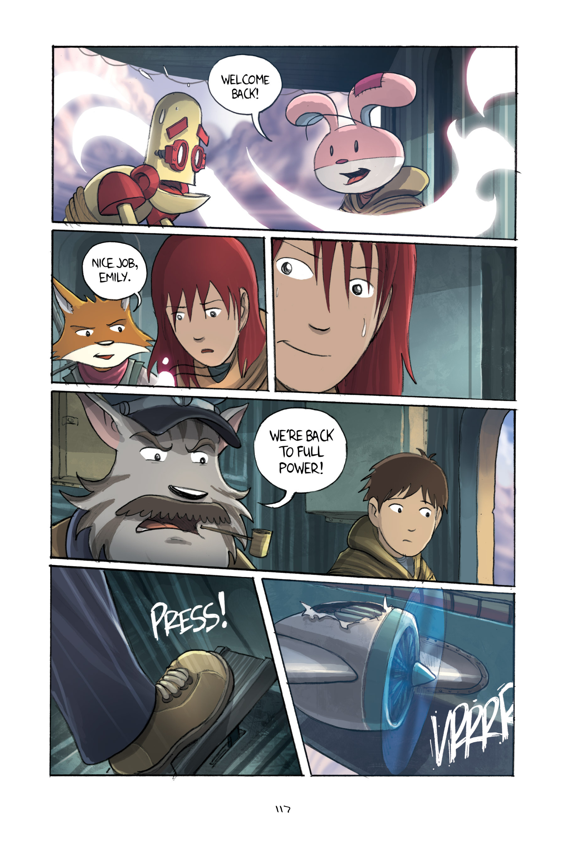 Read online Amulet comic -  Issue #3 - 115