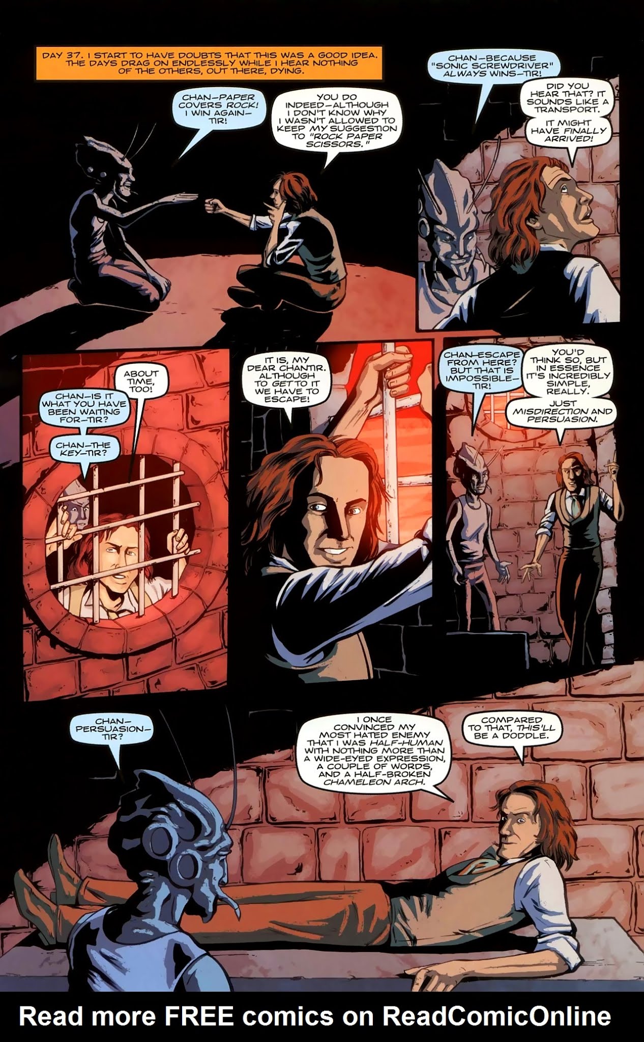 Read online Doctor Who: The Forgotten comic -  Issue #5 - 8