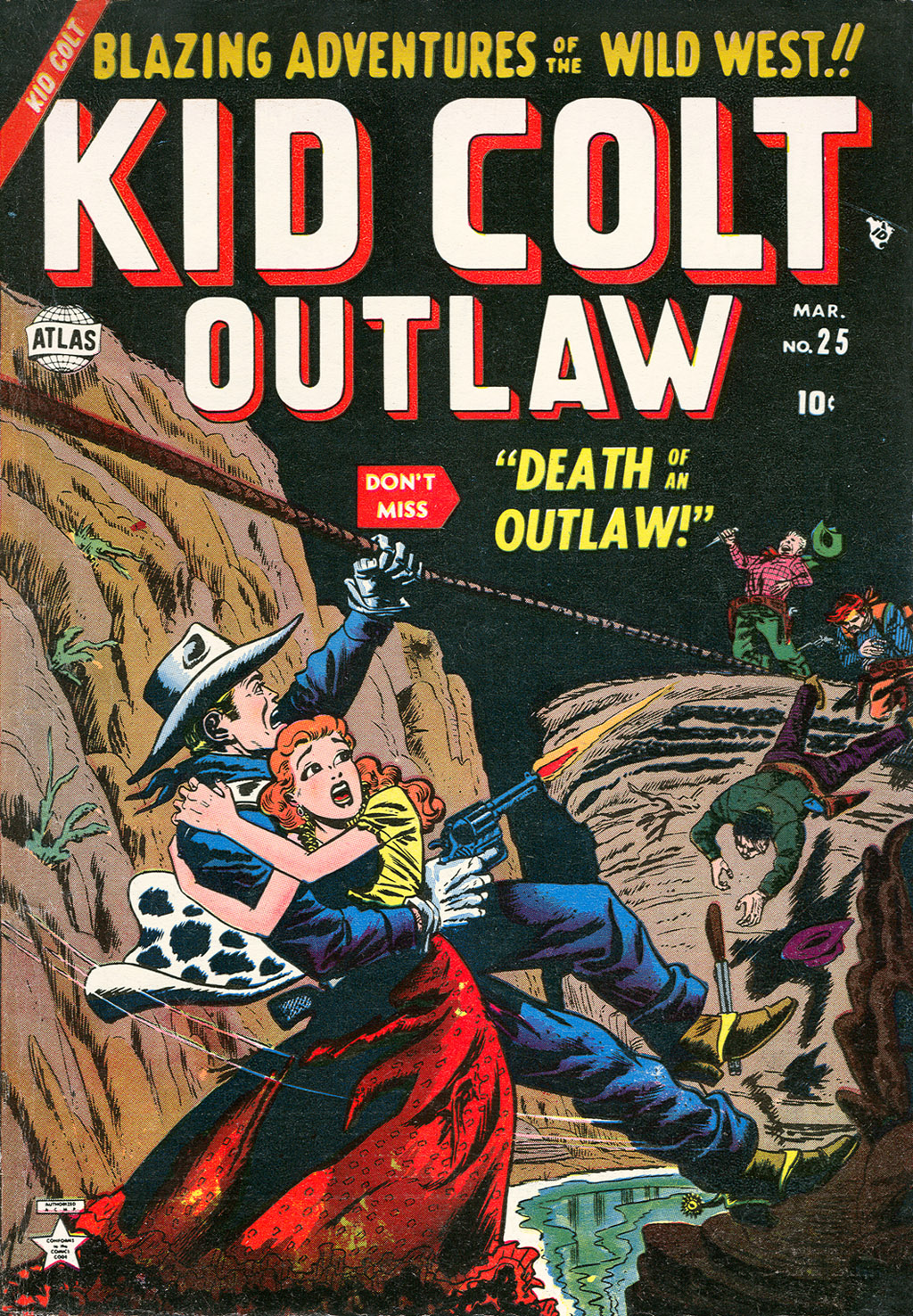Read online Kid Colt Outlaw comic -  Issue #25 - 1