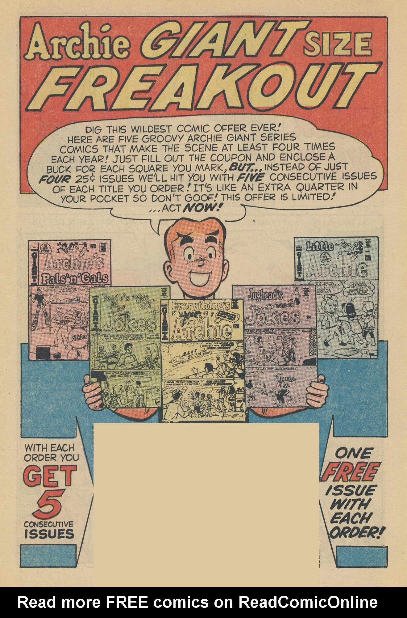 Read online Reggie's Wise Guy Jokes comic -  Issue #14 - 55