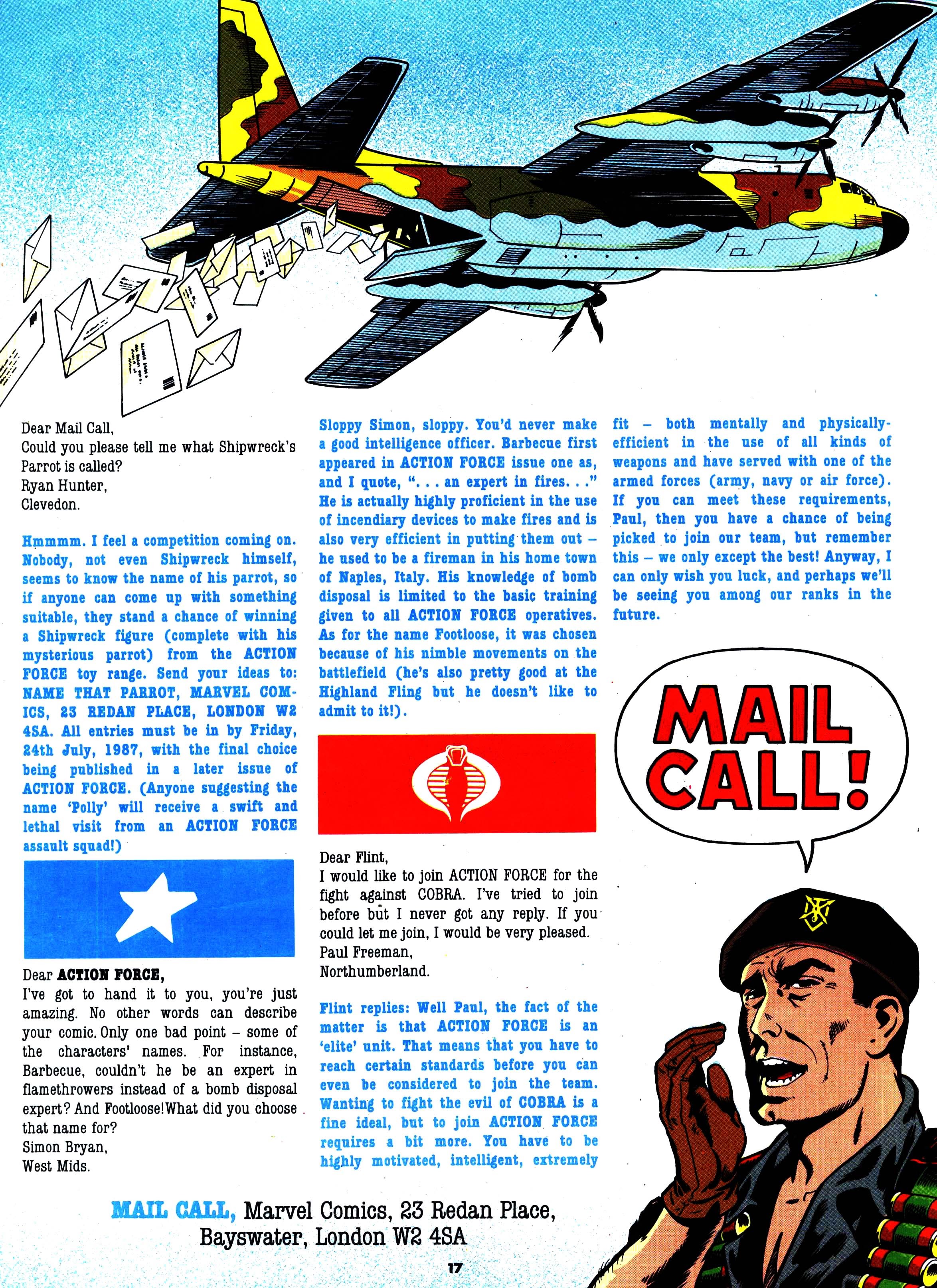 Read online Action Force comic -  Issue #19 - 17