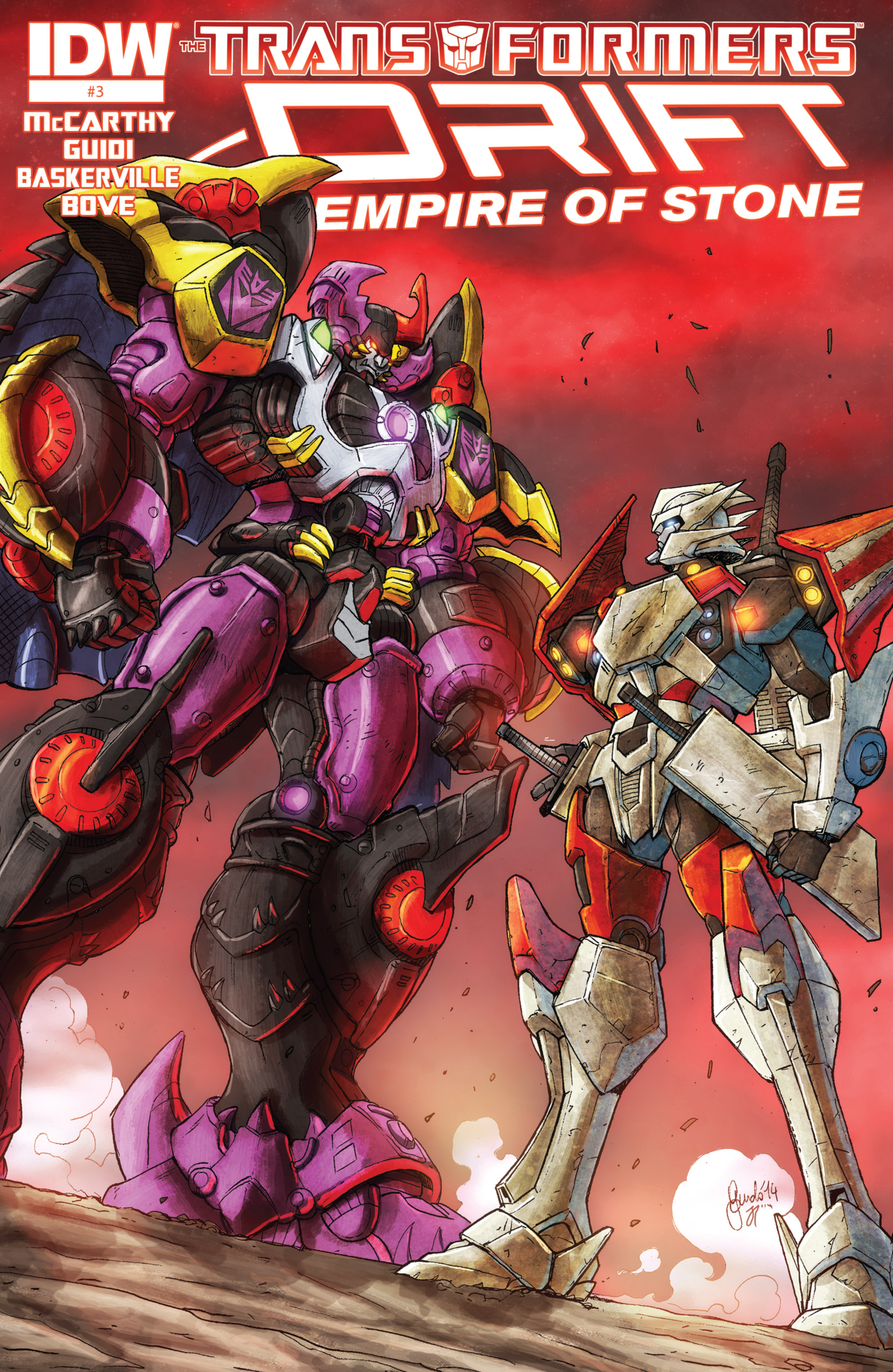 Read online The Transformers: Drift - Empire of Stone comic -  Issue #3 - 1