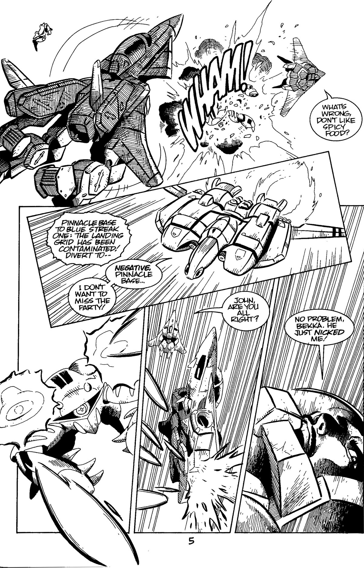 Read online Robotech: Invid War comic -  Issue #17 - 7
