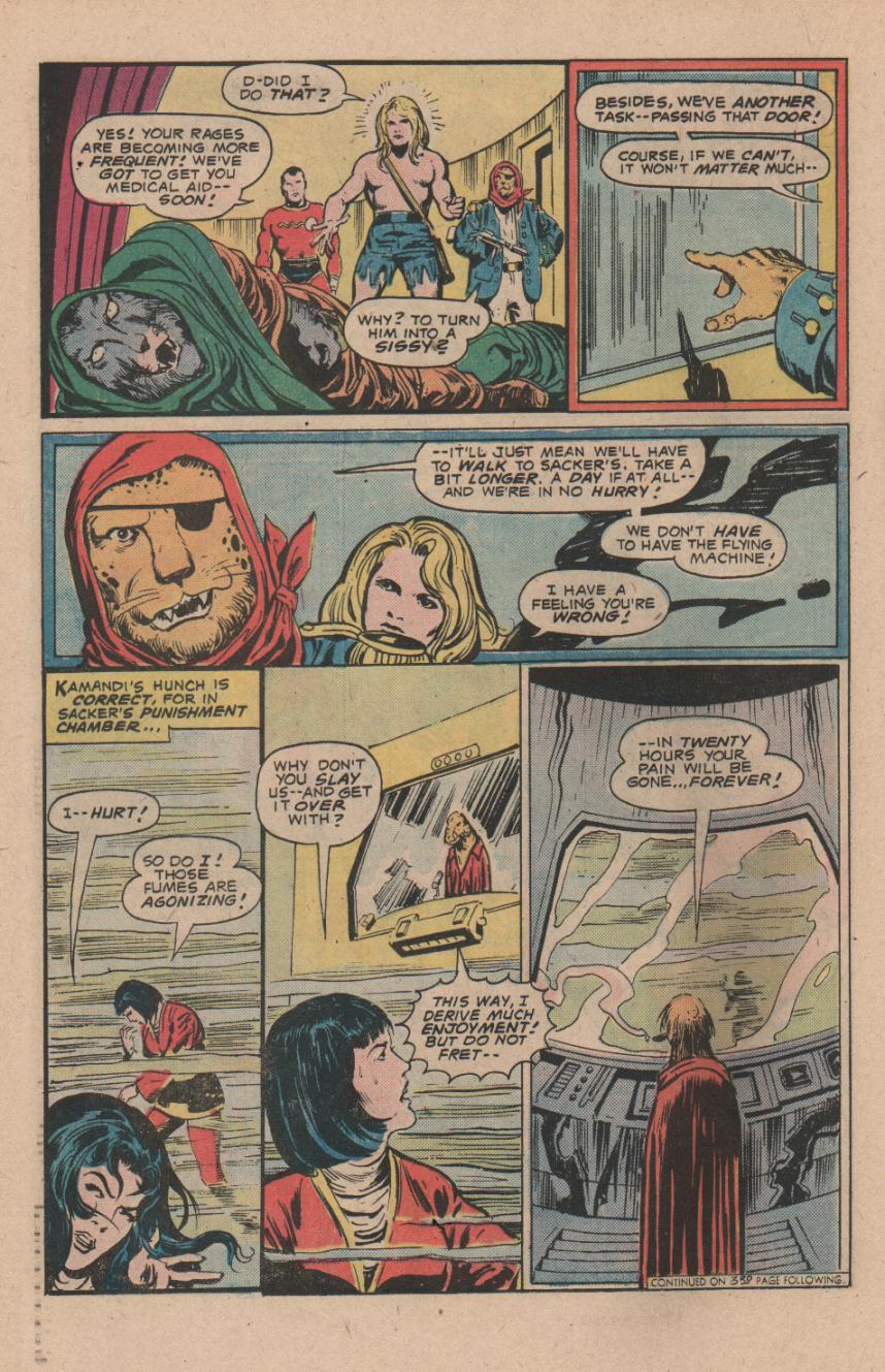Read online Kamandi, The Last Boy On Earth comic -  Issue #47 - 22