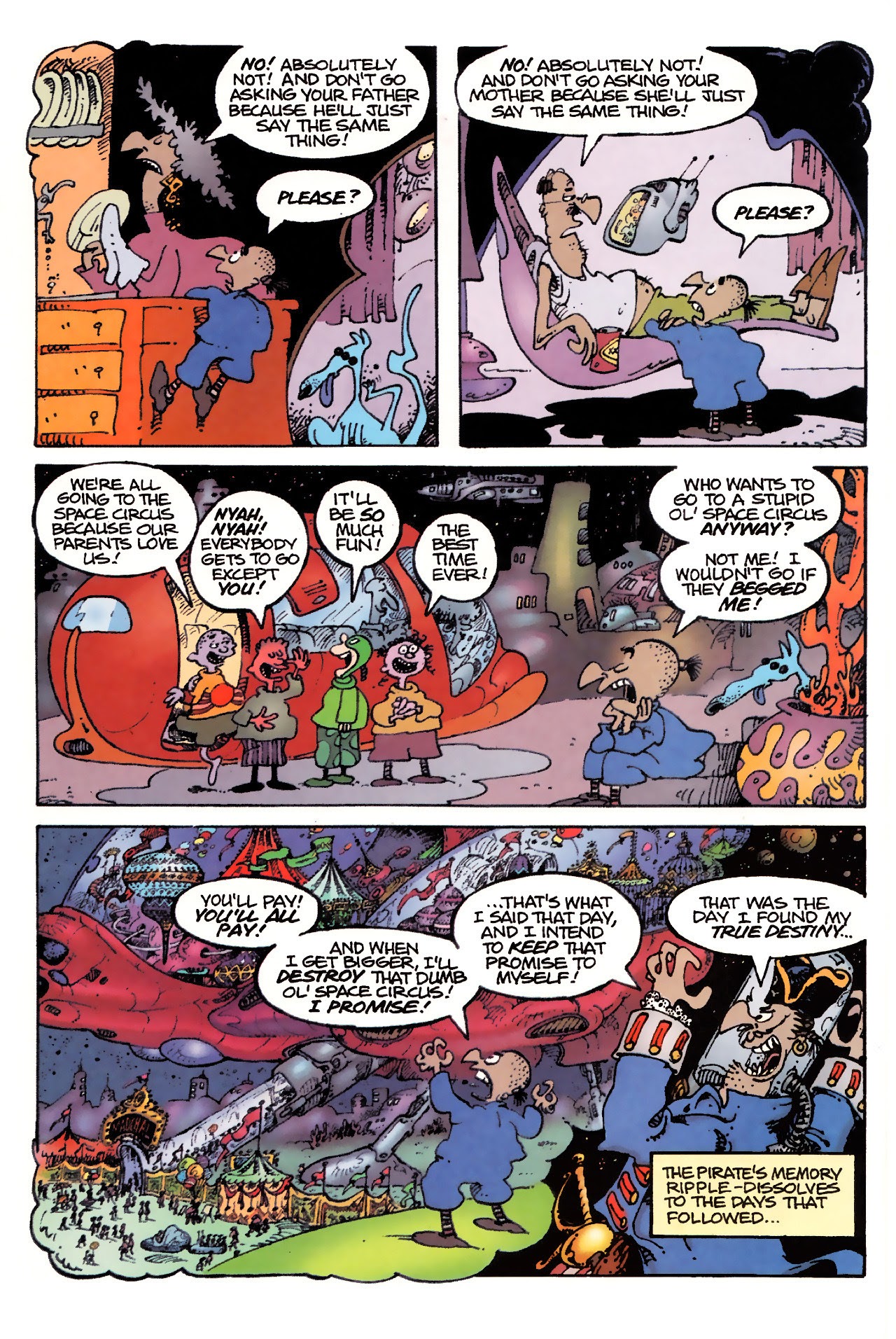 Read online Space Circus comic -  Issue #2 - 12