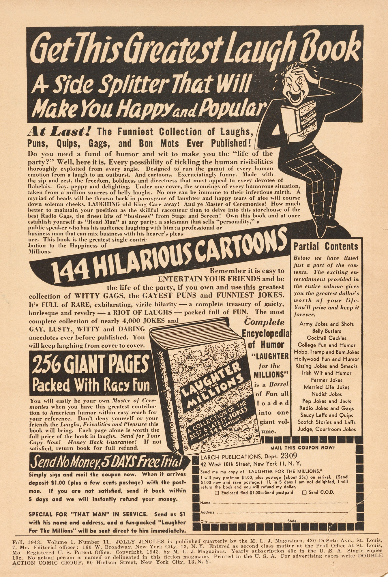 Read online Jolly Jingles comic -  Issue #11 - 2