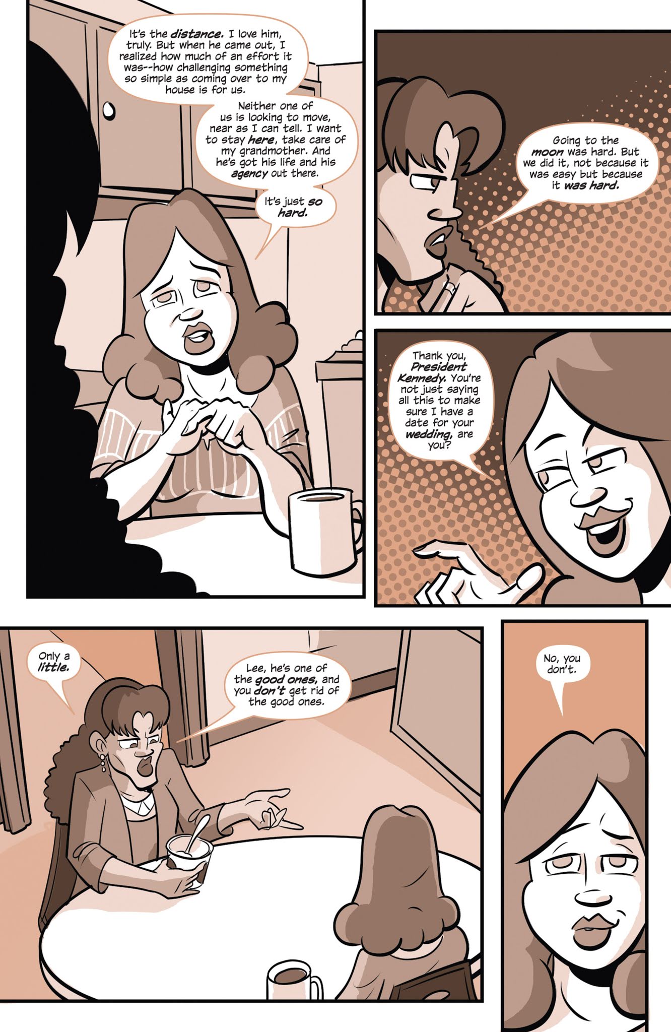 Read online Long Distance comic -  Issue #4 - 16