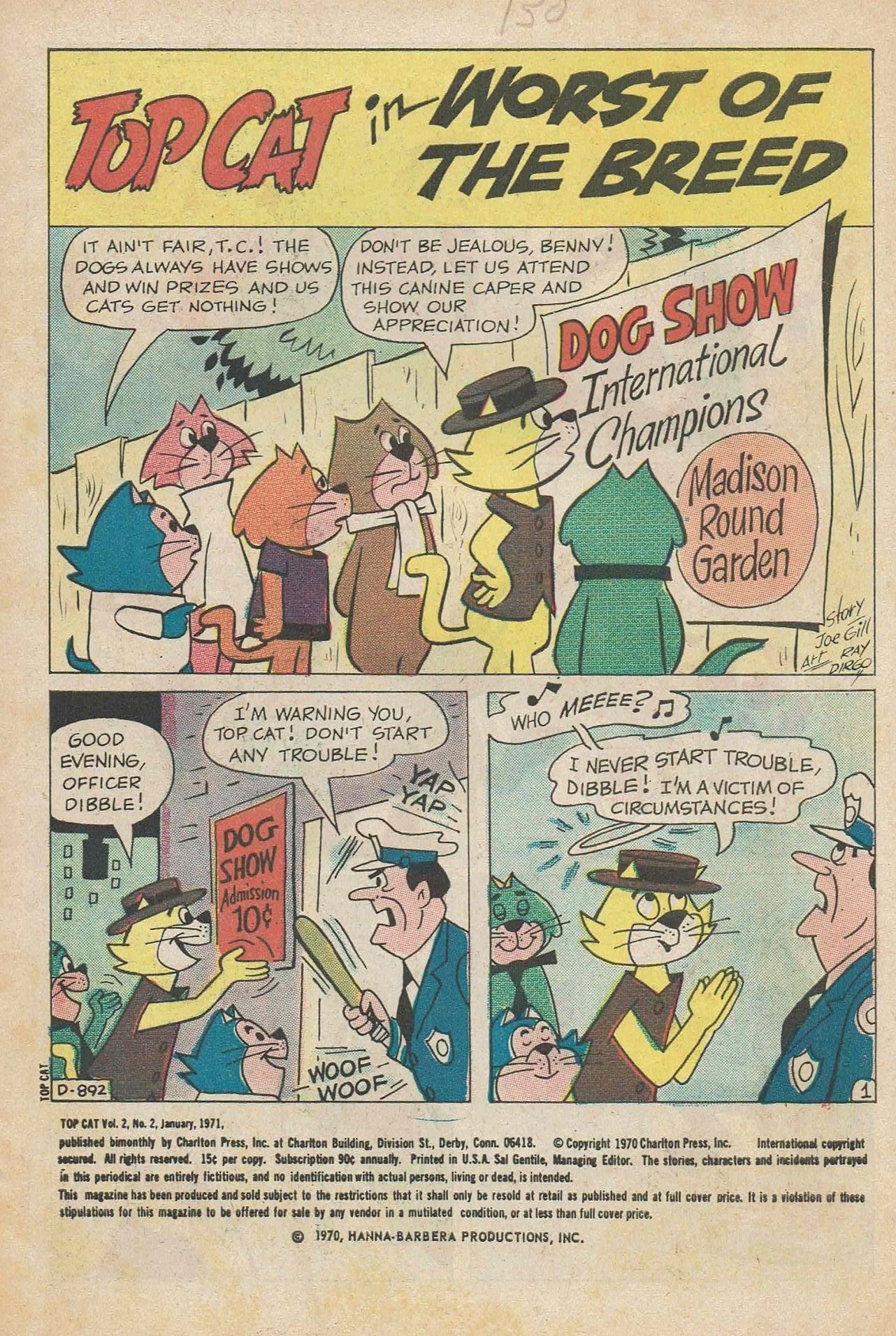 Read online Top Cat (1970) comic -  Issue #2 - 2
