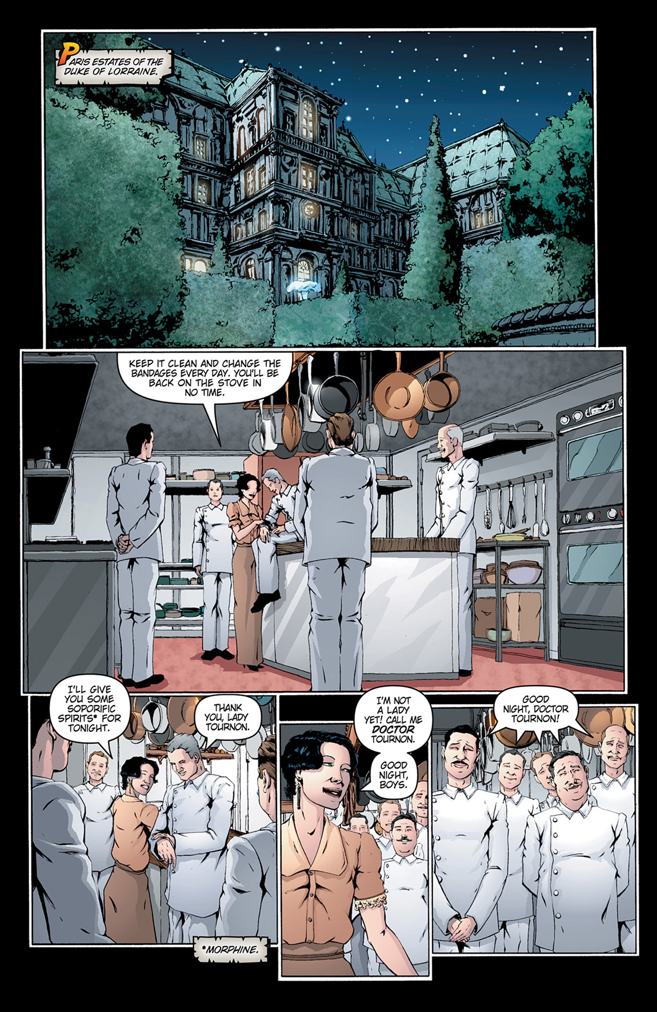 Read online Rex Mundi (2006) comic -  Issue # TPB 3 - 22