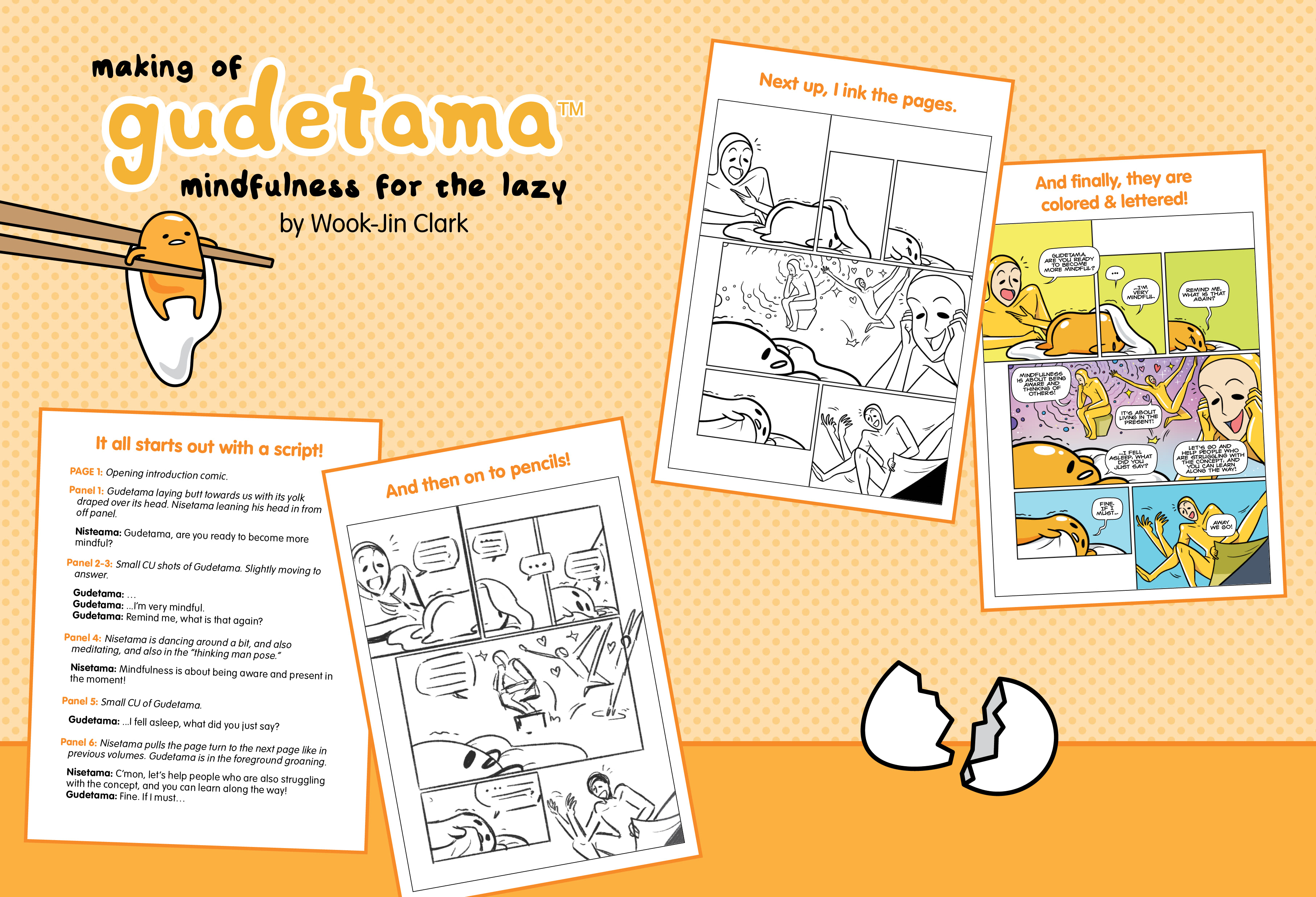 Read online Gudetama comic -  Issue # Mindfulness for the Lazy - 44