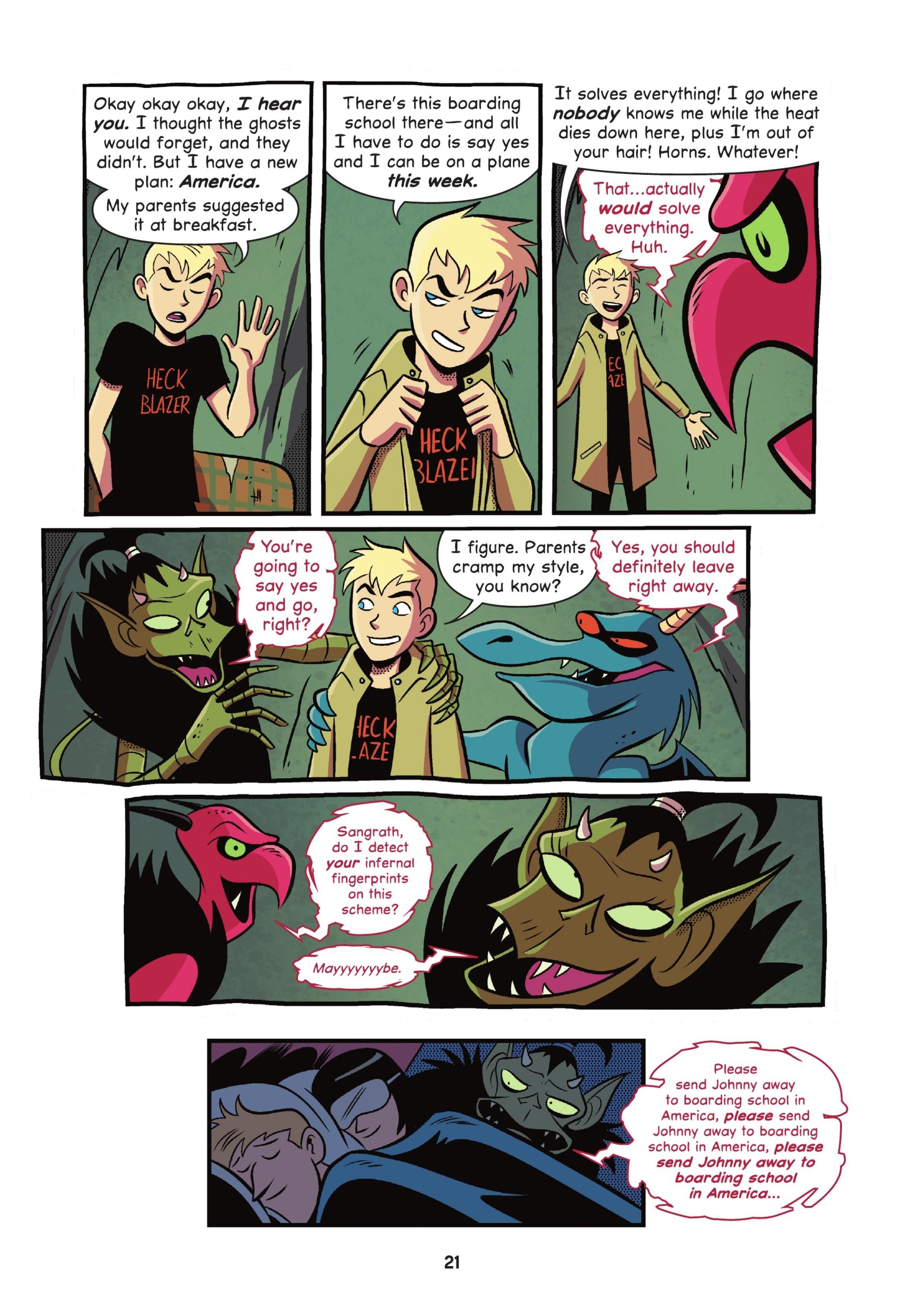 Read online The Mystery of the Meanest Teacher: A Johnny Constantine Graphic Novel comic -  Issue # TPB (Part 1) - 20