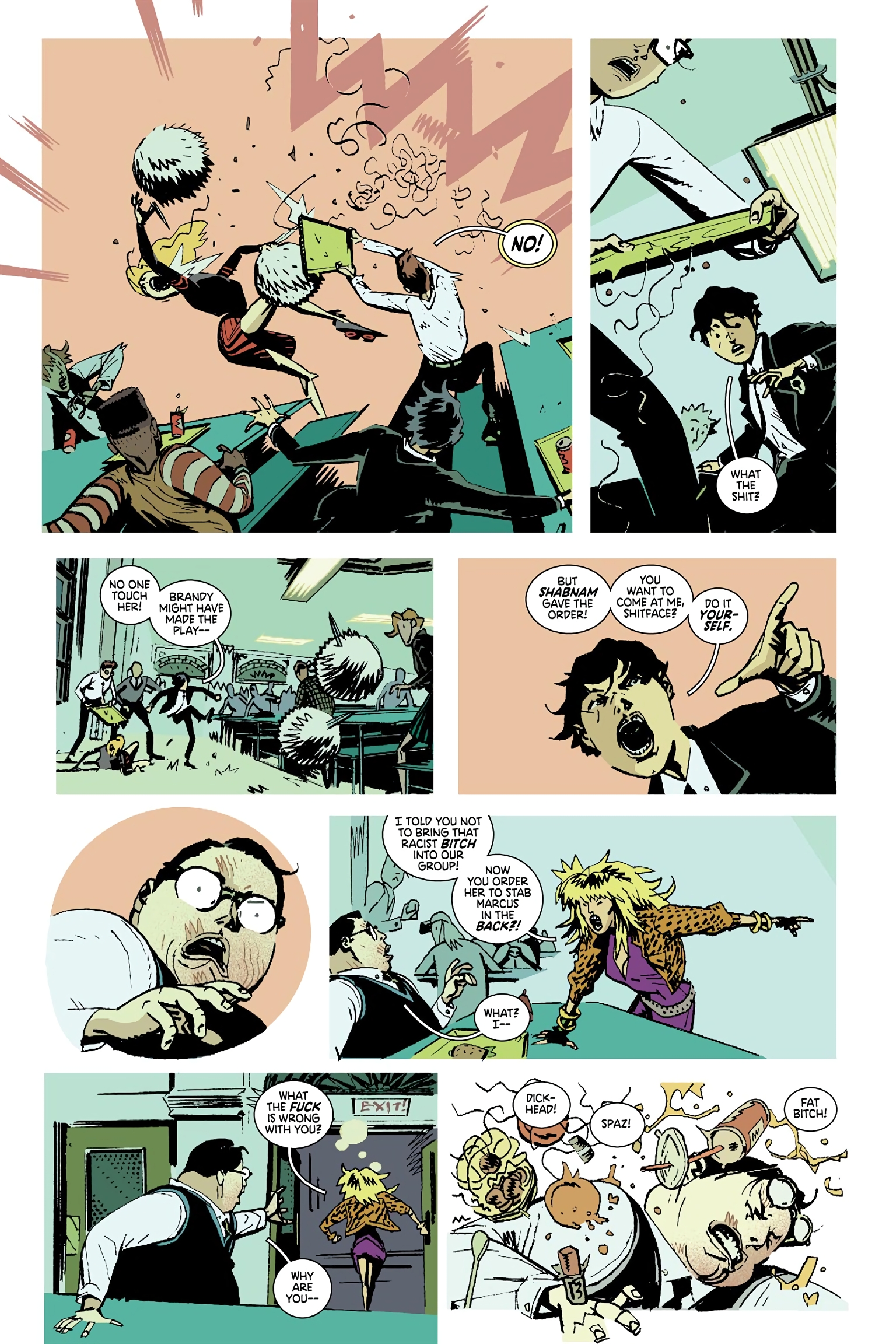 Read online Deadly Class comic -  Issue # _Deluxe Edition Teen Age Riot (Part 2) - 93