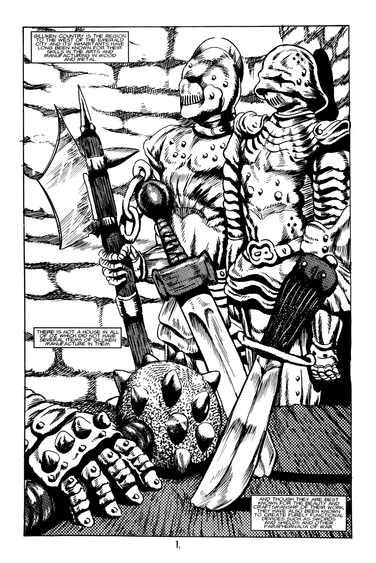 Read online Dark Oz comic -  Issue #2 - 3