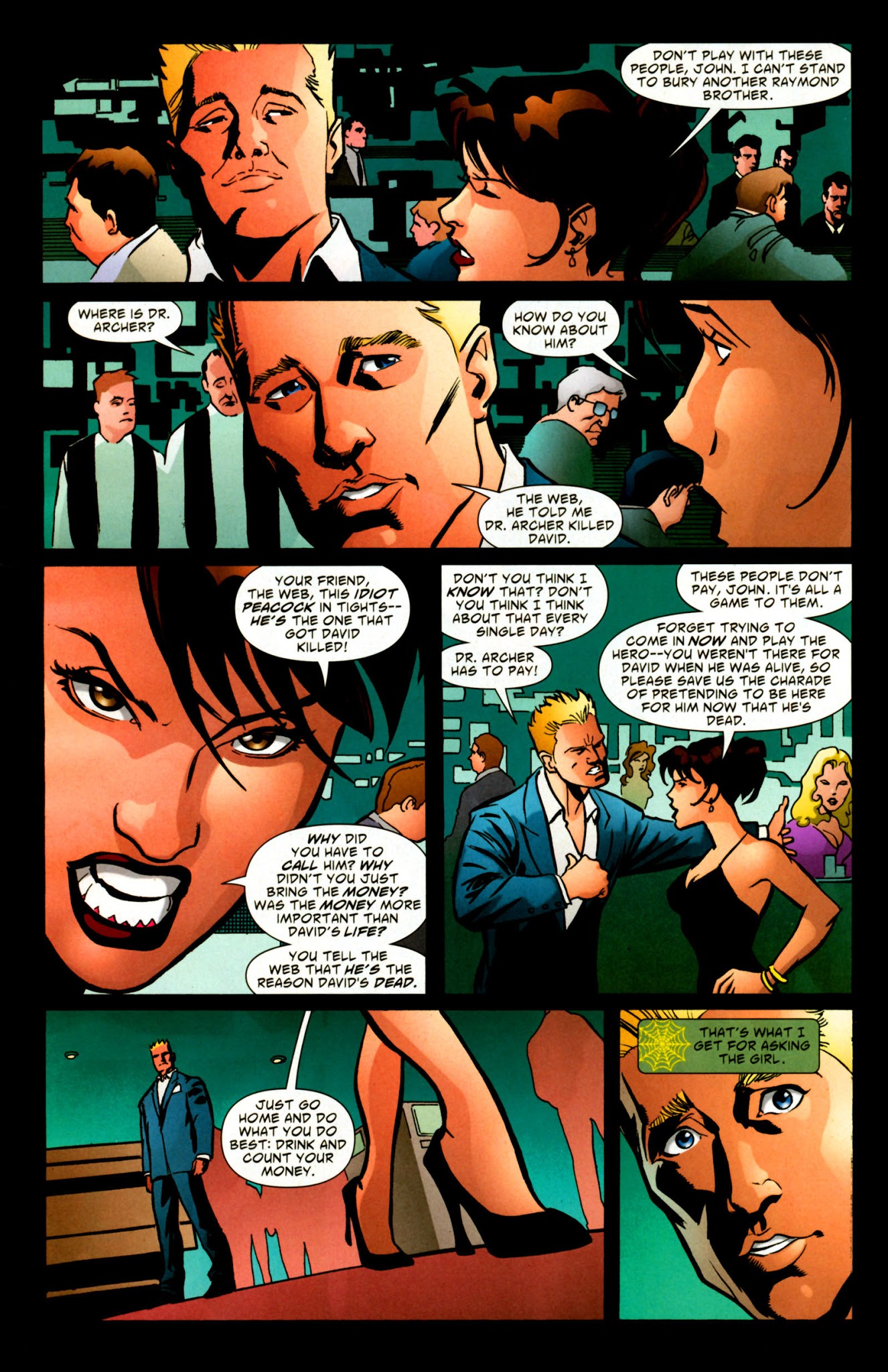 Read online The Web comic -  Issue #2 - 11
