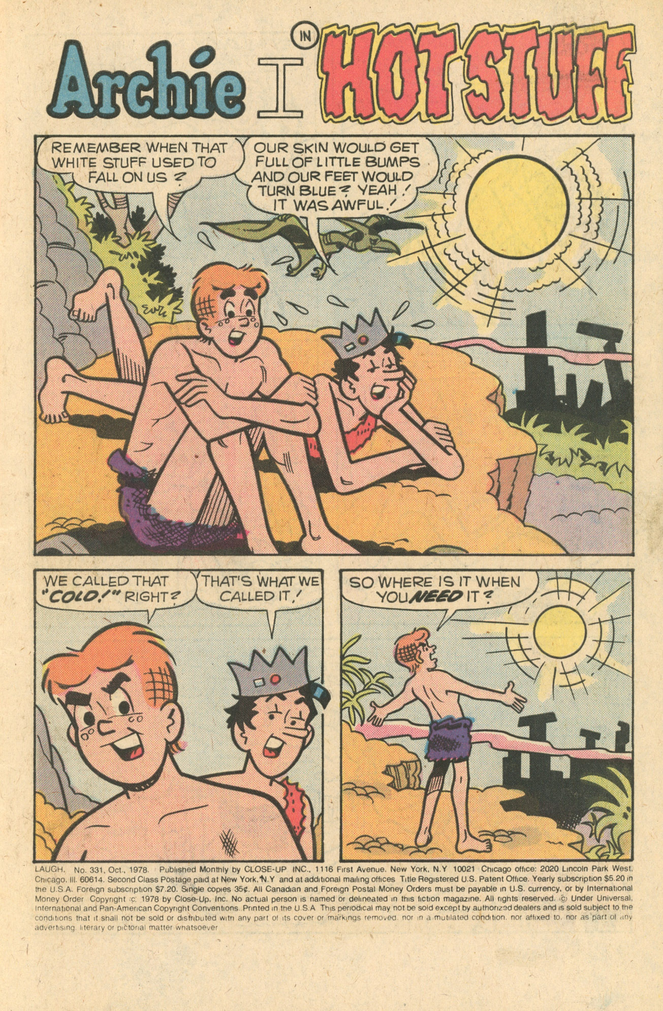 Read online Laugh (Comics) comic -  Issue #331 - 3