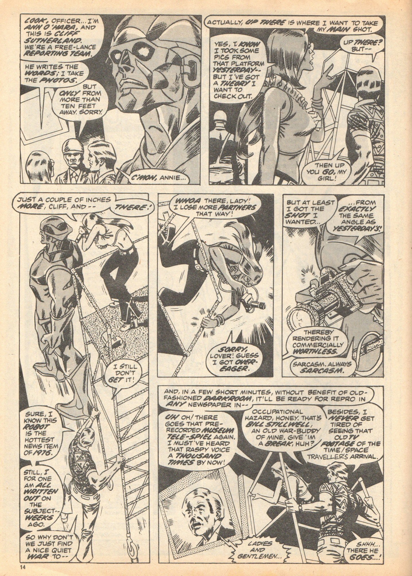 Read online Planet of the Apes (1974) comic -  Issue #18 - 14