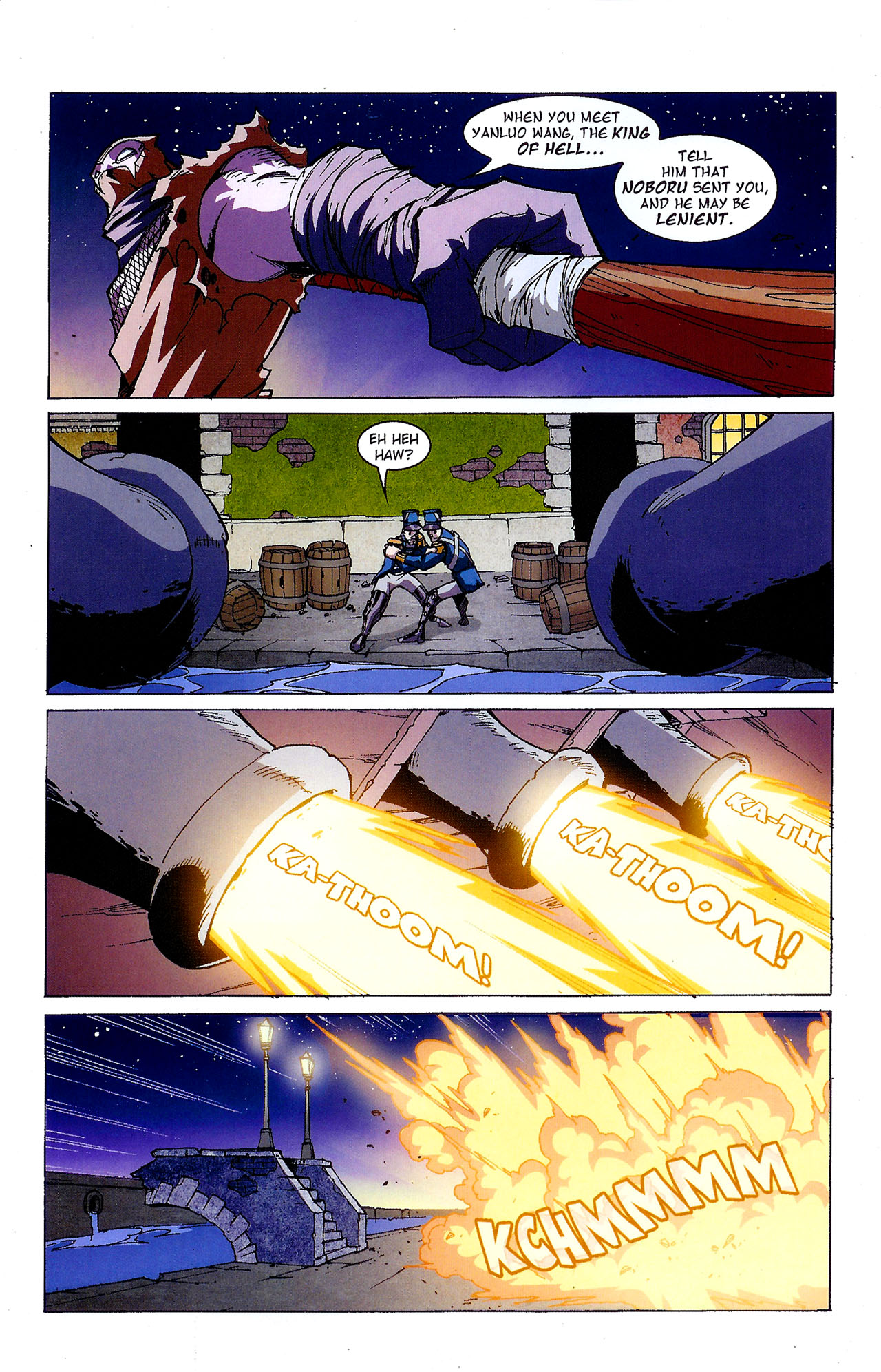 Read online Pirates vs. Ninjas II comic -  Issue #2 - 22