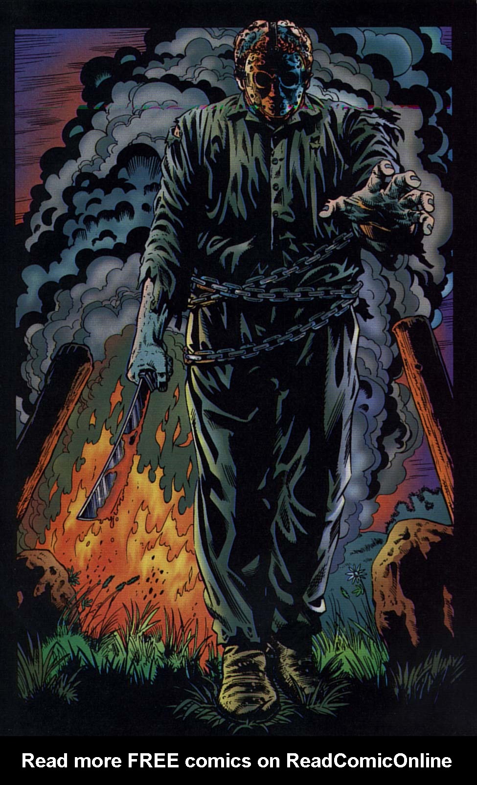 Read online Jason vs Leatherface comic -  Issue #1 - 17