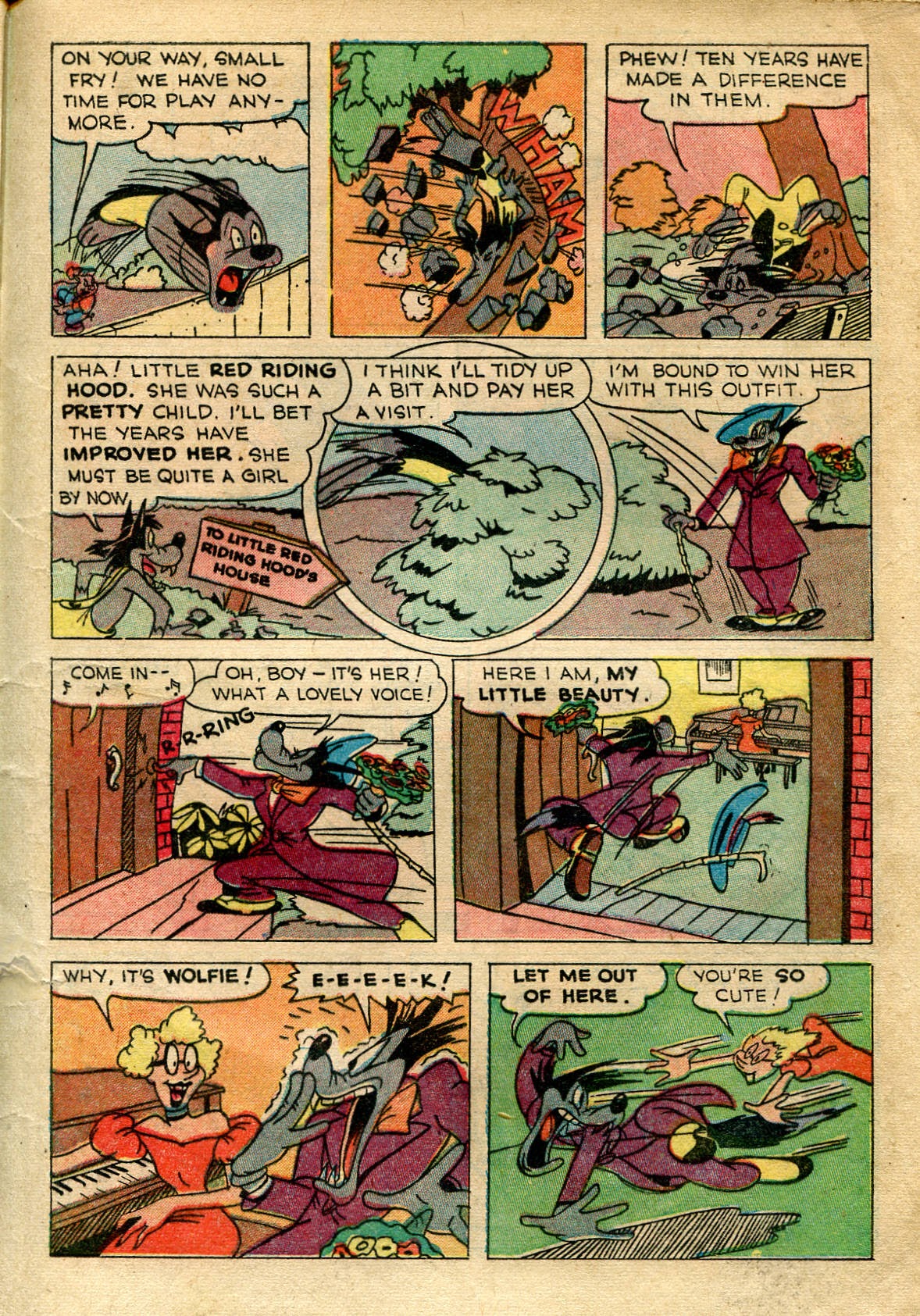 Read online Paul Terry's Mighty Mouse Comics comic -  Issue #11 - 13