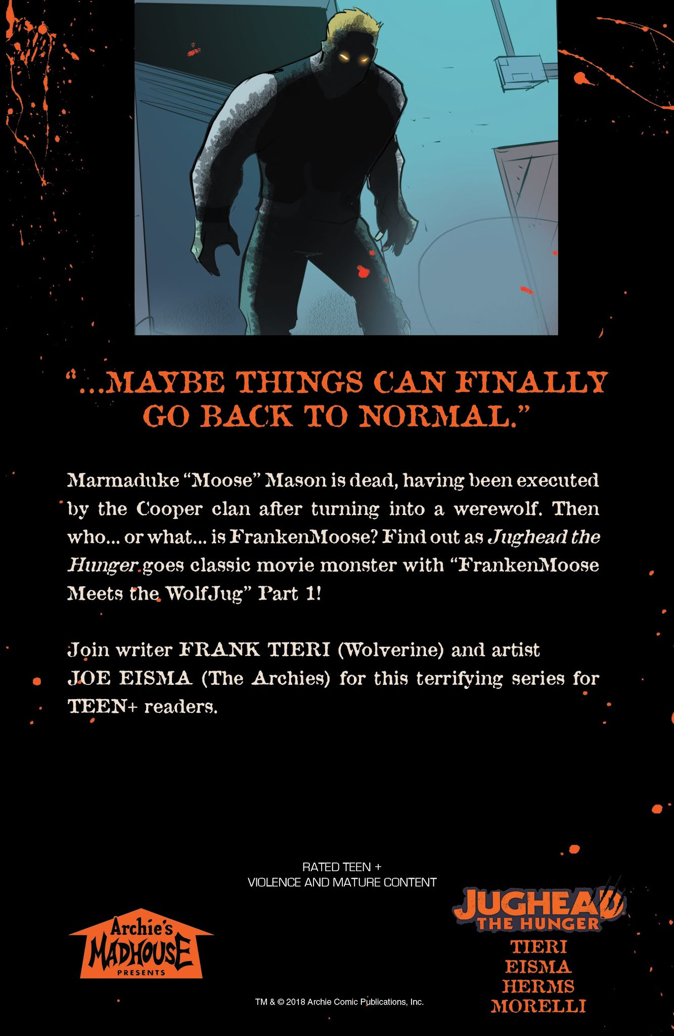 Read online Jughead The Hunger comic -  Issue #9 - 28