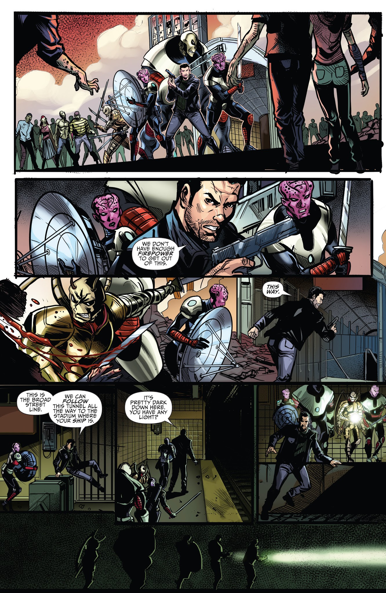 Read online Aliens vs. Zombies comic -  Issue #4 - 24