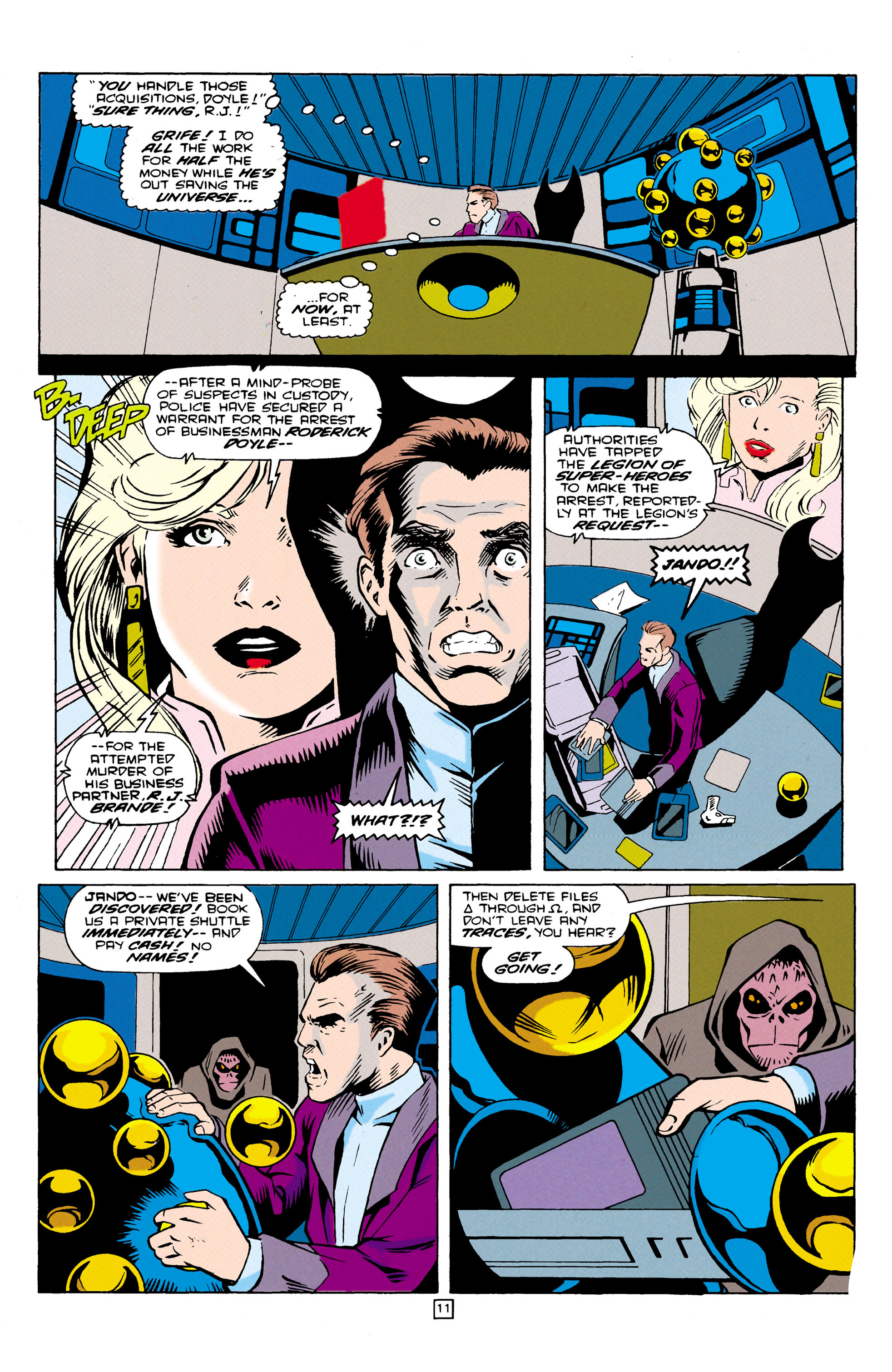 Read online Legionnaires comic -  Issue #19 - 12