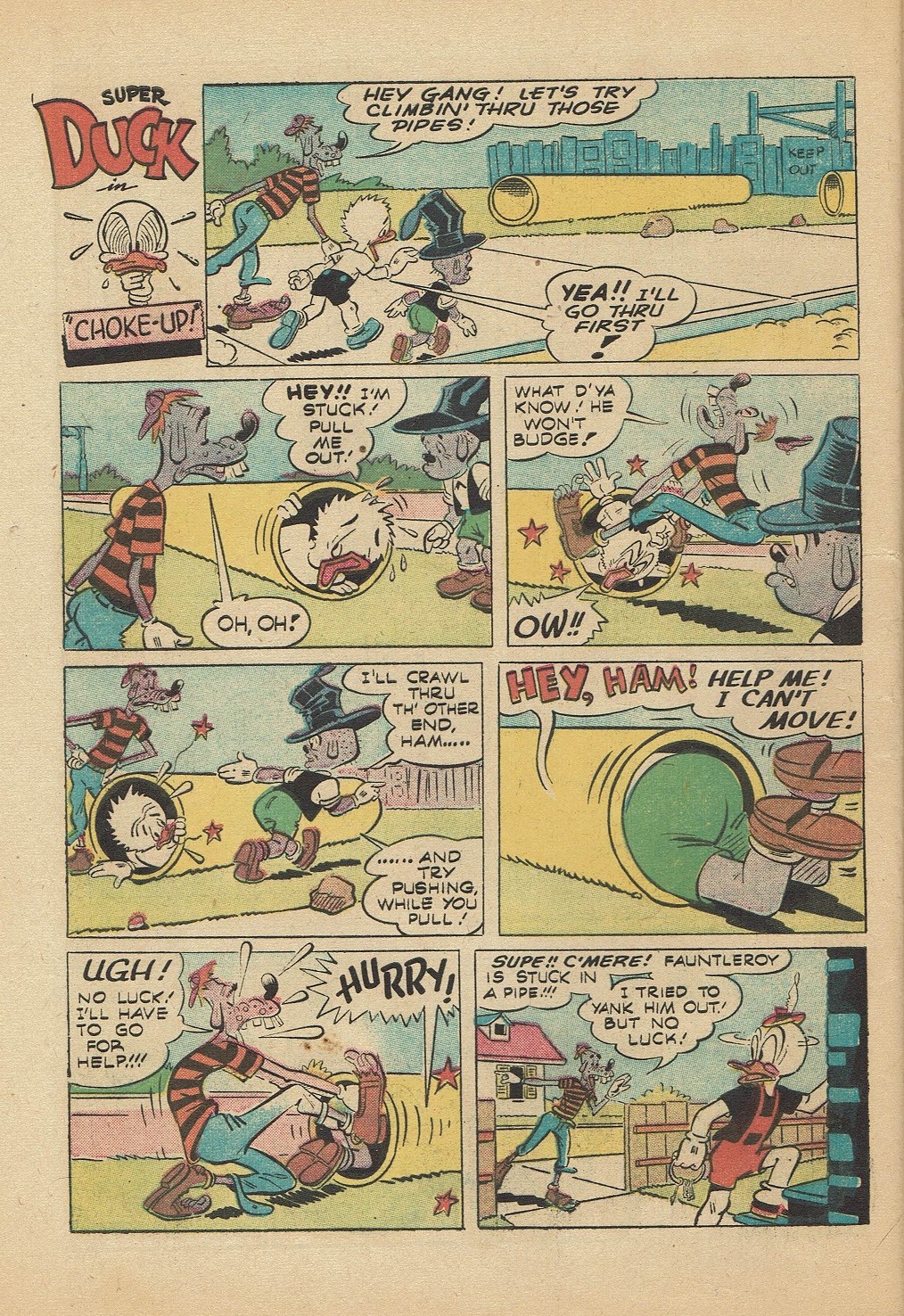 Read online Super Duck Comics comic -  Issue #67 - 28