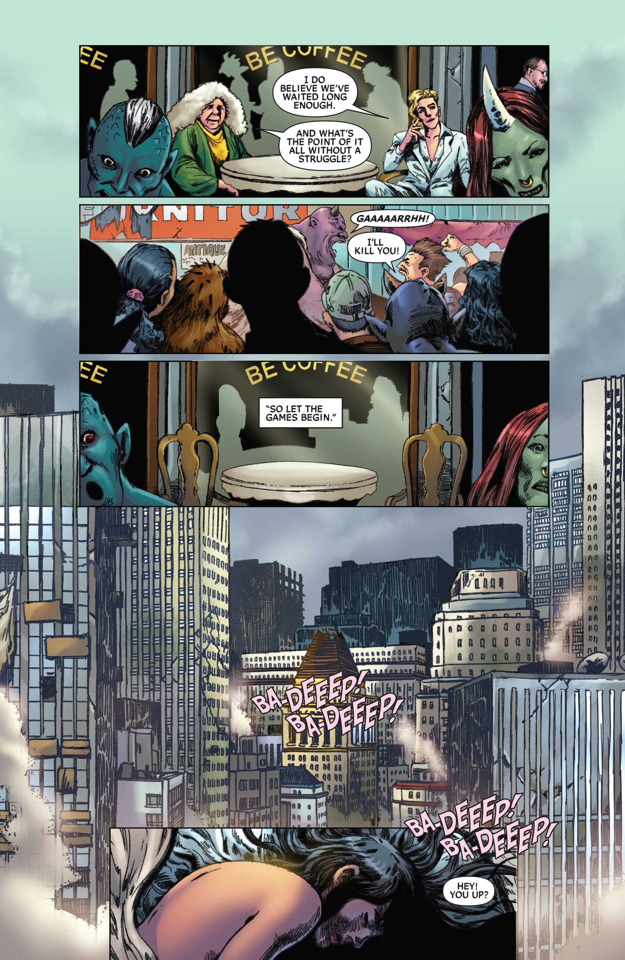 Read online Vampirella Strikes (2022) comic -  Issue #1 - 10