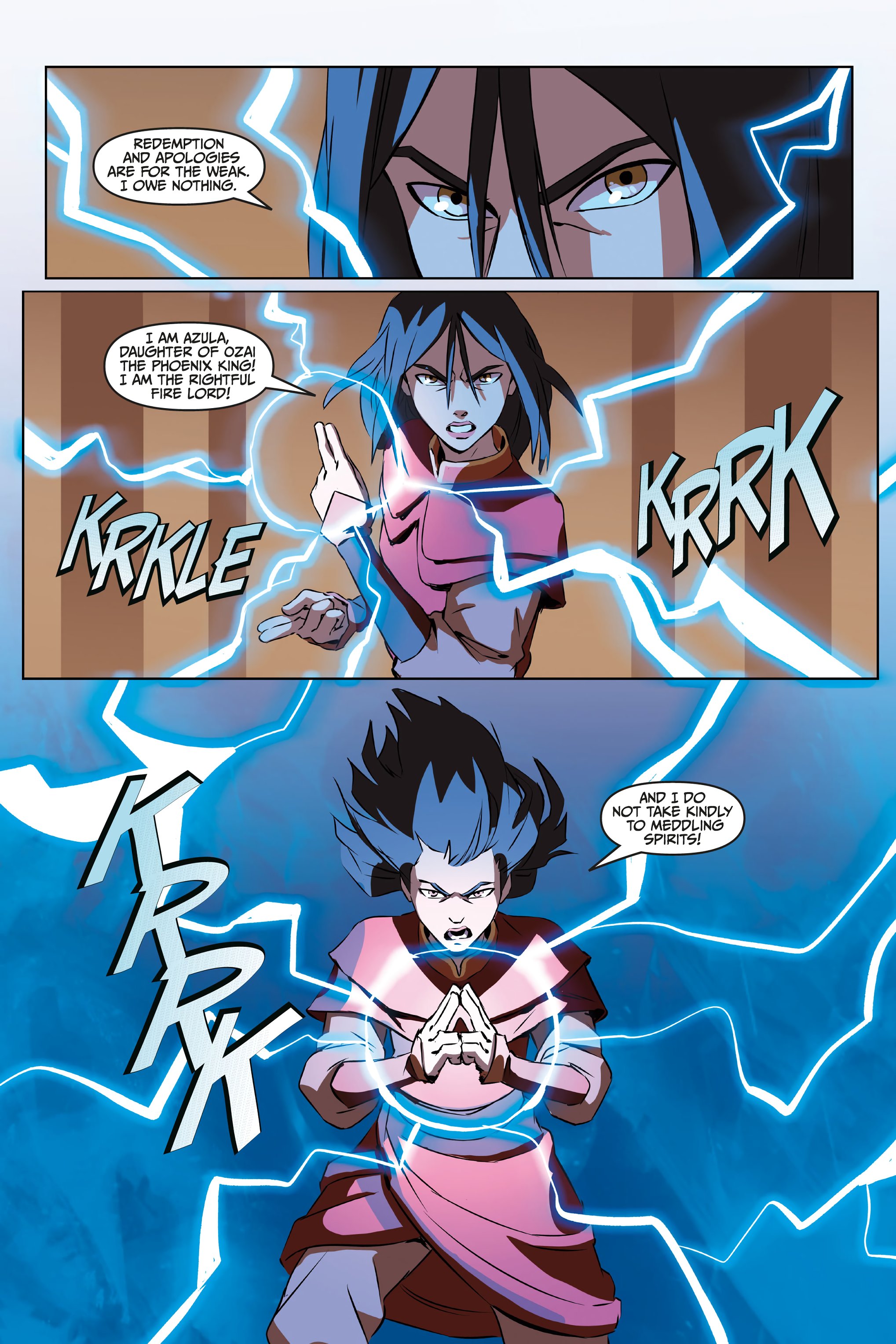 Read online Avatar: The Last Airbender - Azula in the Spirit Temple comic -  Issue # TPB - 70