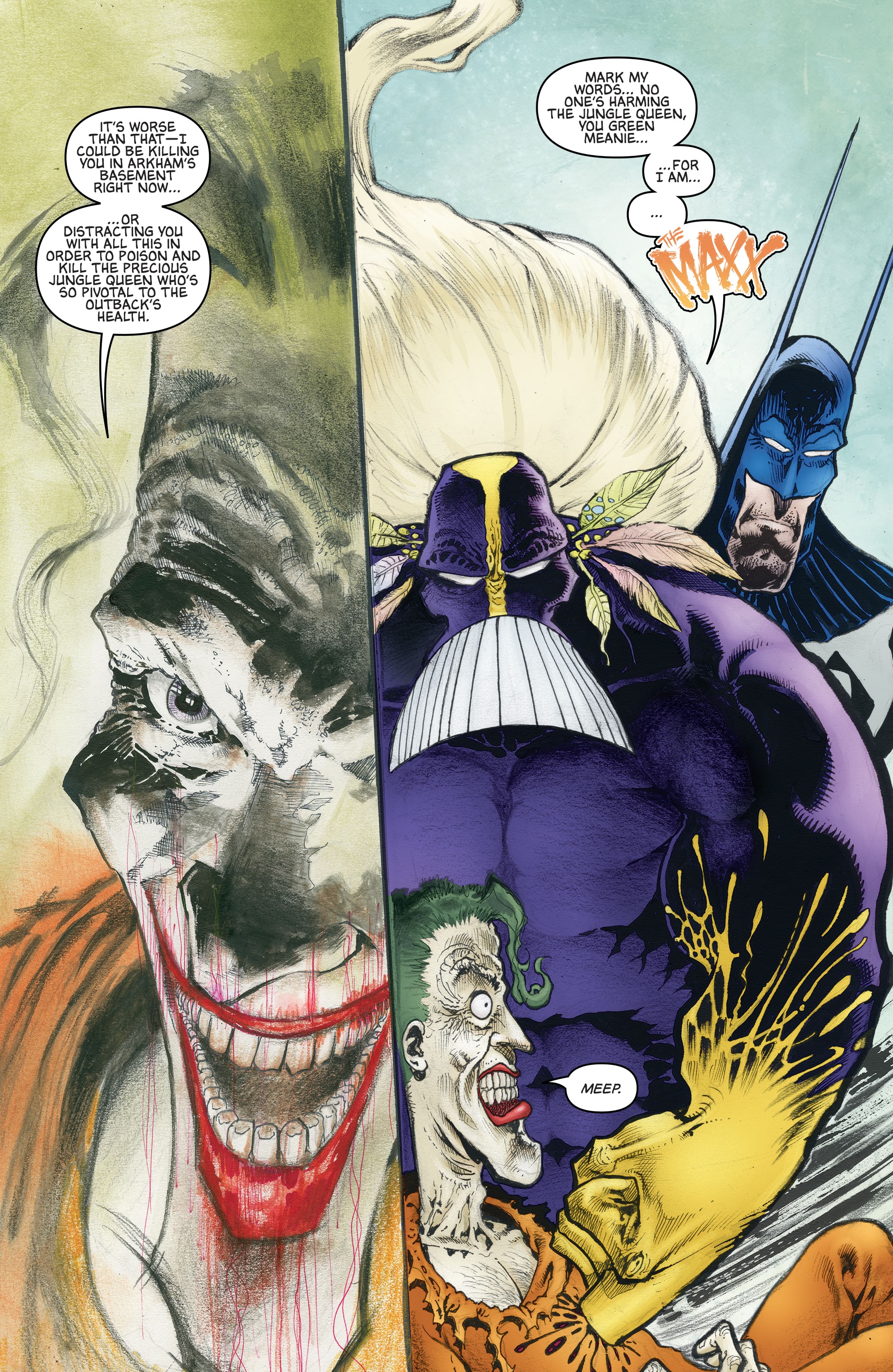 Read online Batman/The Maxx: Arkham Dreams comic -  Issue # _The Lost Year Compendium - 30