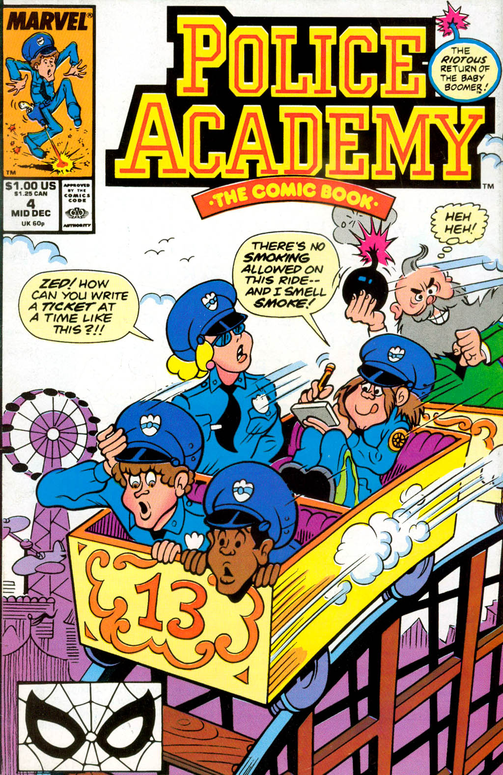 Read online Police Academy comic -  Issue #4 - 1