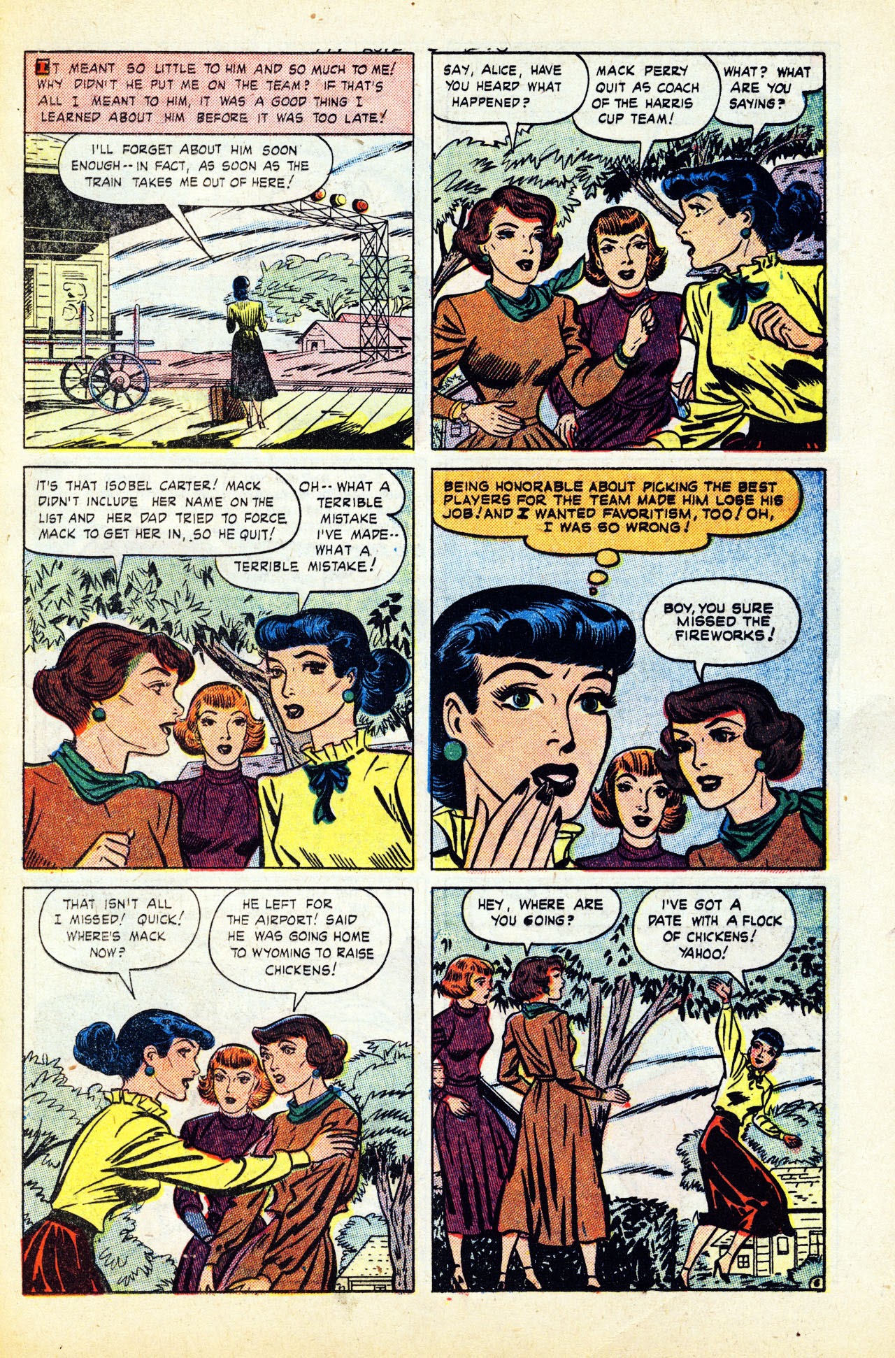 Read online My Love (1949) comic -  Issue #3 - 17
