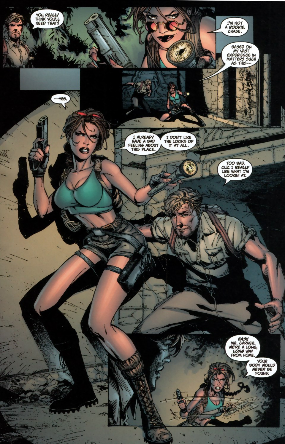 Read online Tomb Raider: Origins comic -  Issue # Full - 5