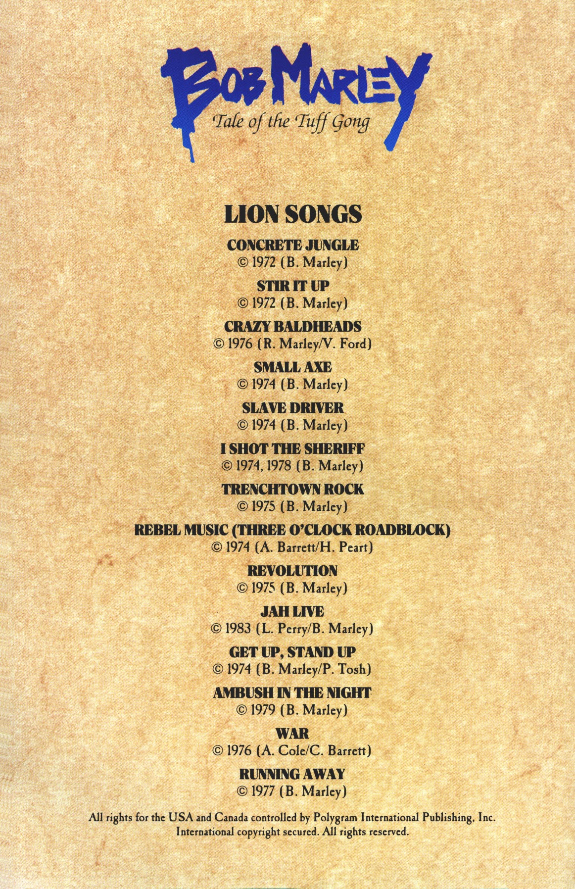 Read online Bob Marley: Tale of the Tuff Gong comic -  Issue #2 - 4