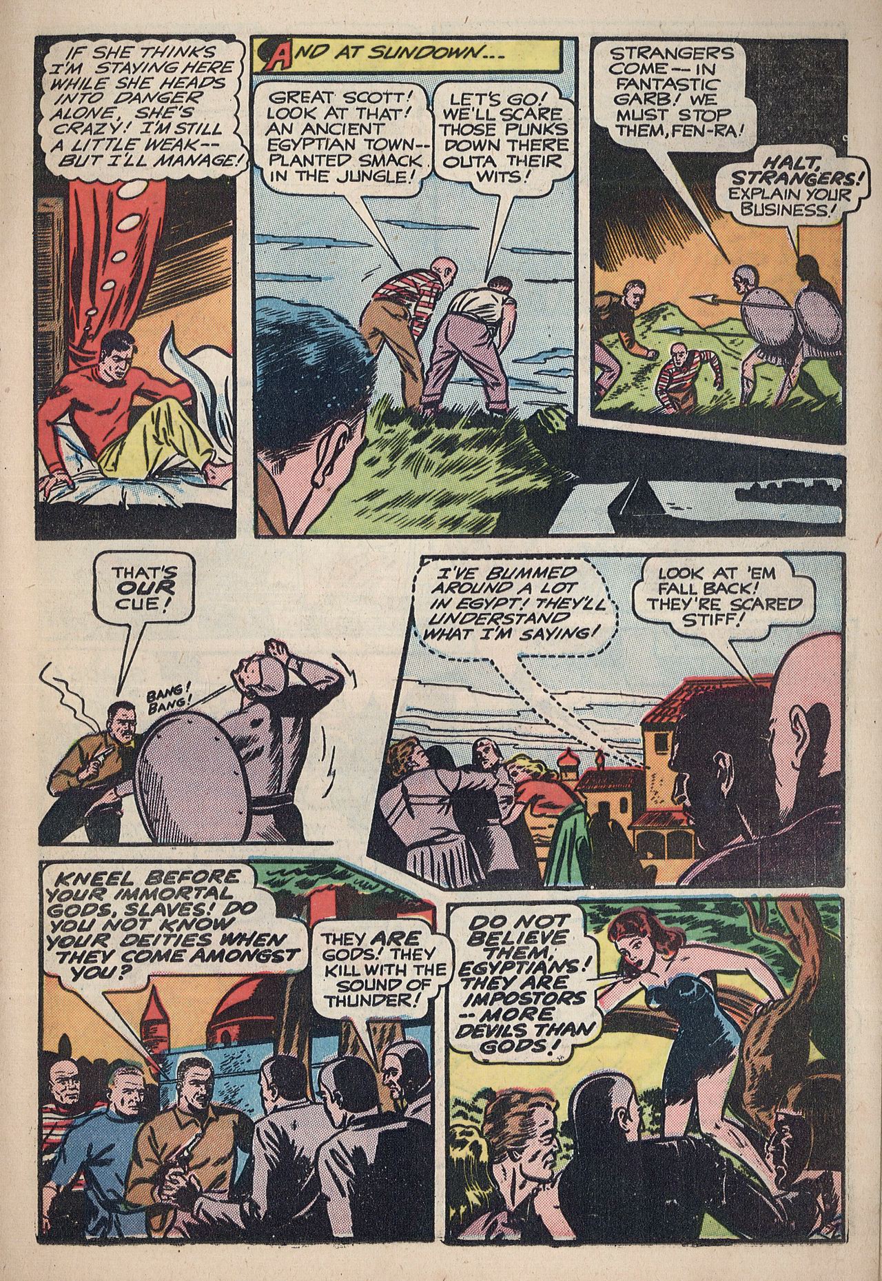 Read online Exciting Comics comic -  Issue #56 - 30