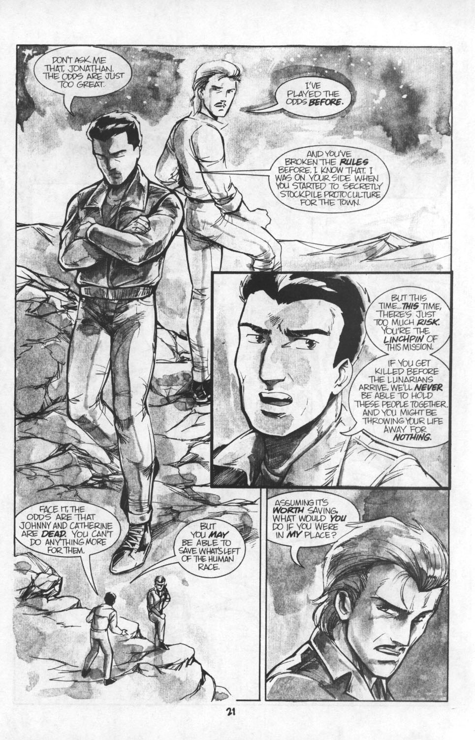 Read online Robotech: Invid War comic -  Issue #3 - 23