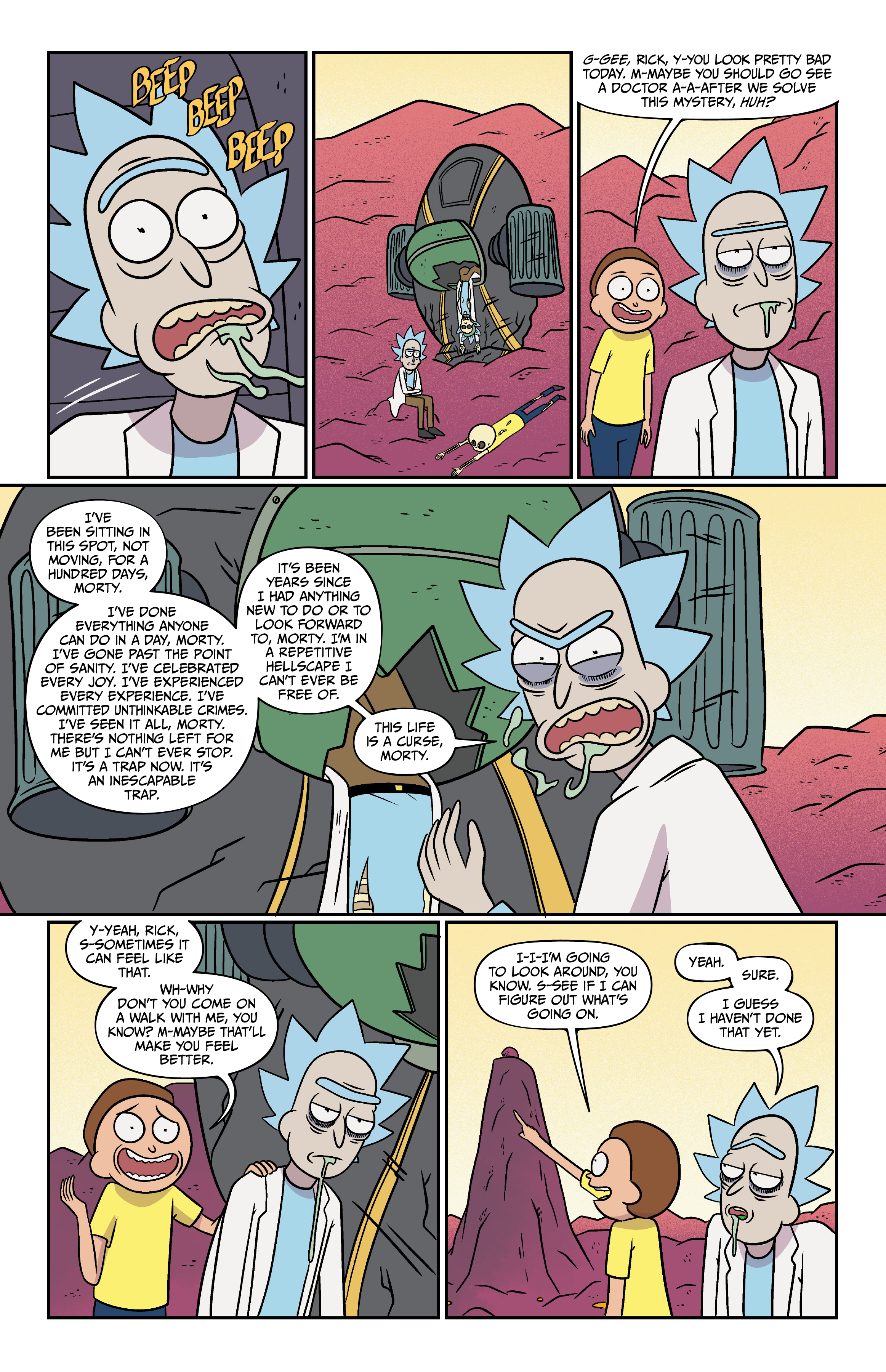 Read online Rick and Morty comic -  Issue # (2015) _Deluxe Edition 7 (Part 1) - 82
