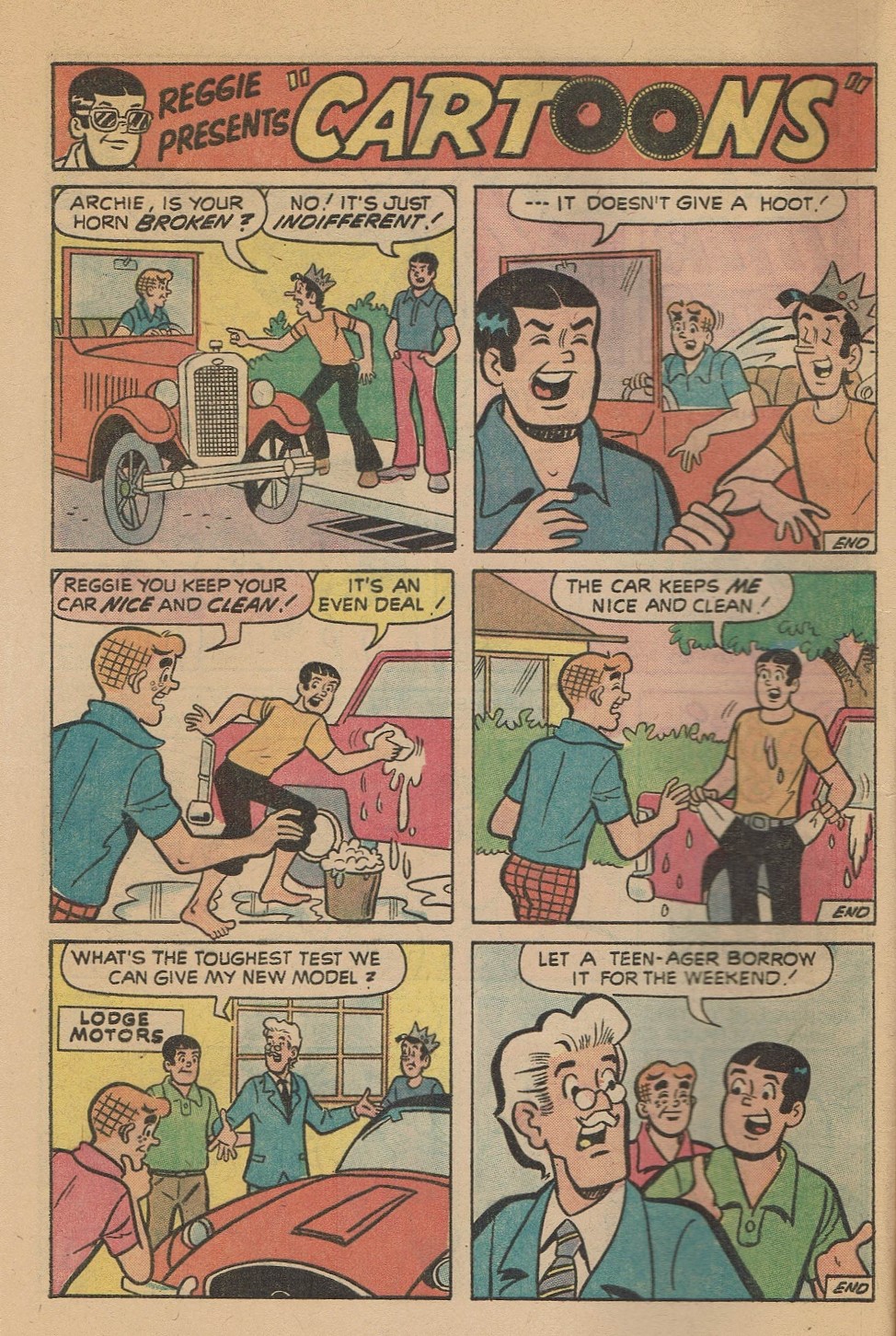 Read online Reggie's Wise Guy Jokes comic -  Issue #23 - 8