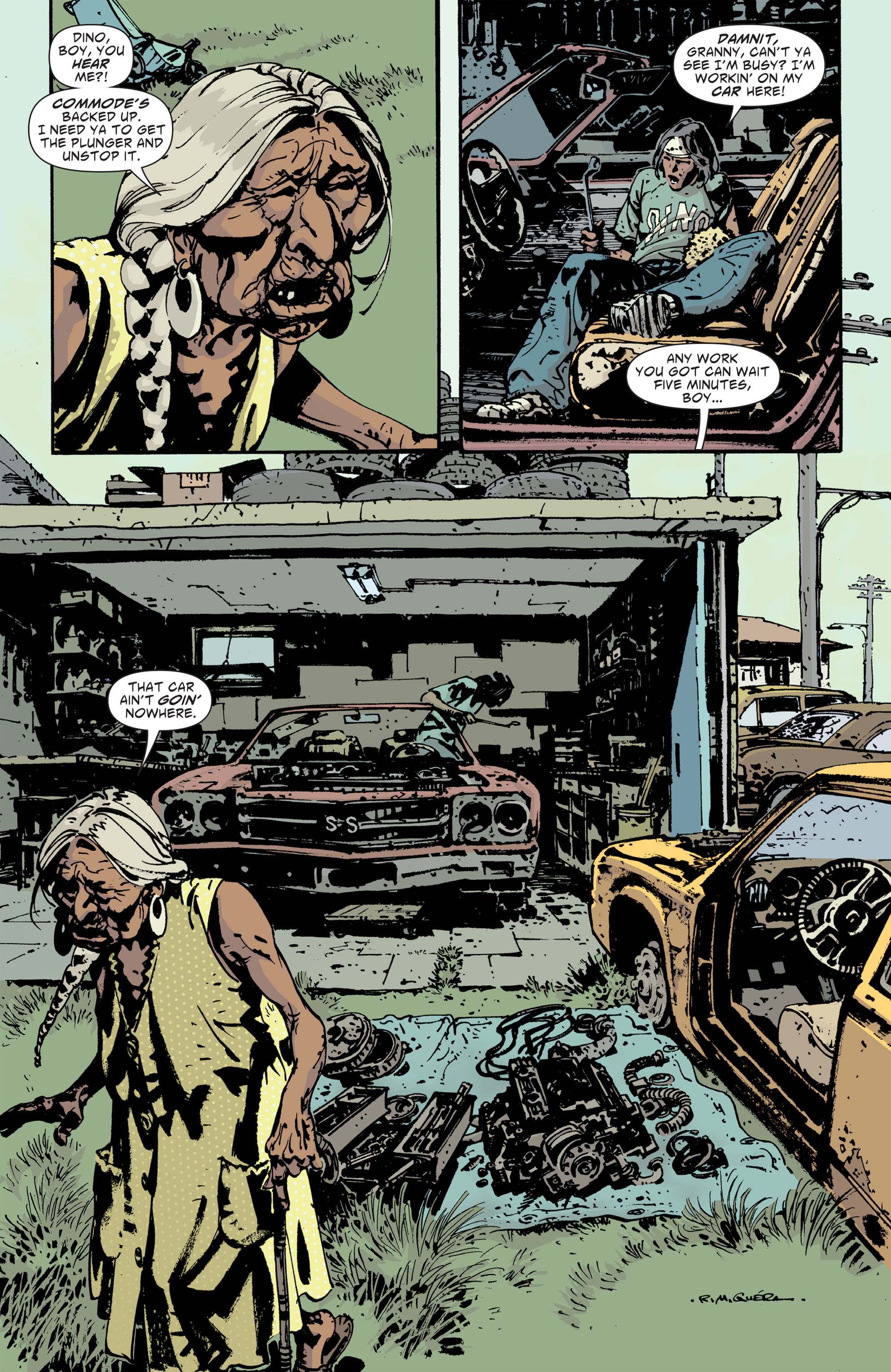 Read online Scalped: The Deluxe Edition comic -  Issue #1 - 218