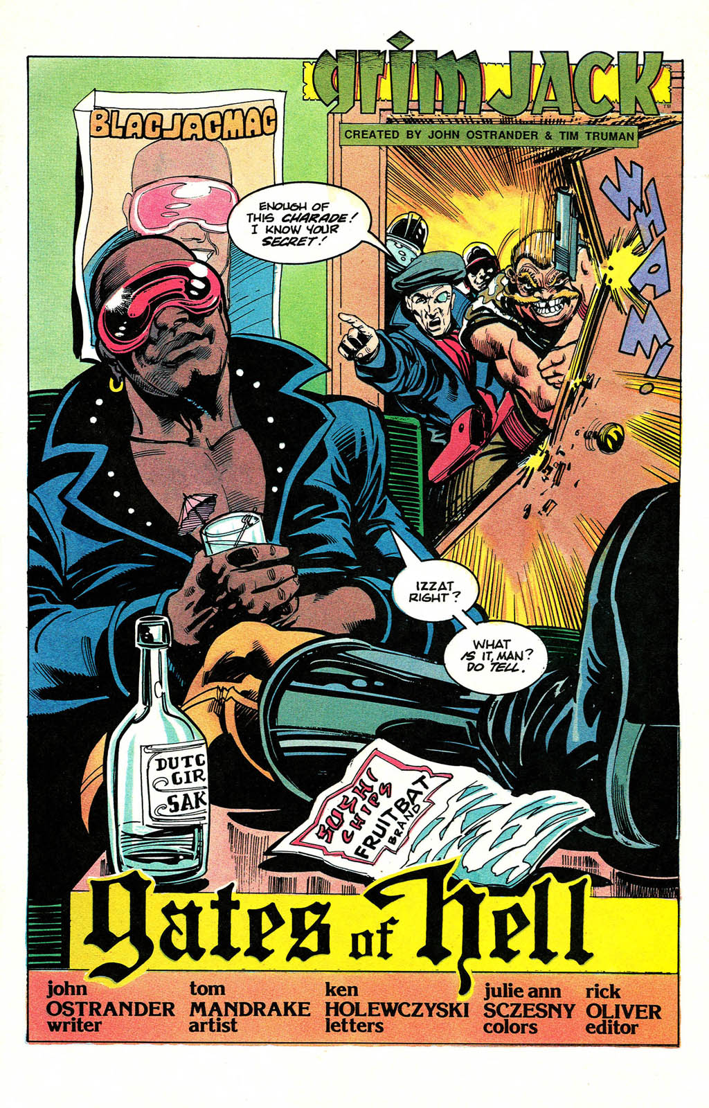 Read online Grimjack comic -  Issue #48 - 3