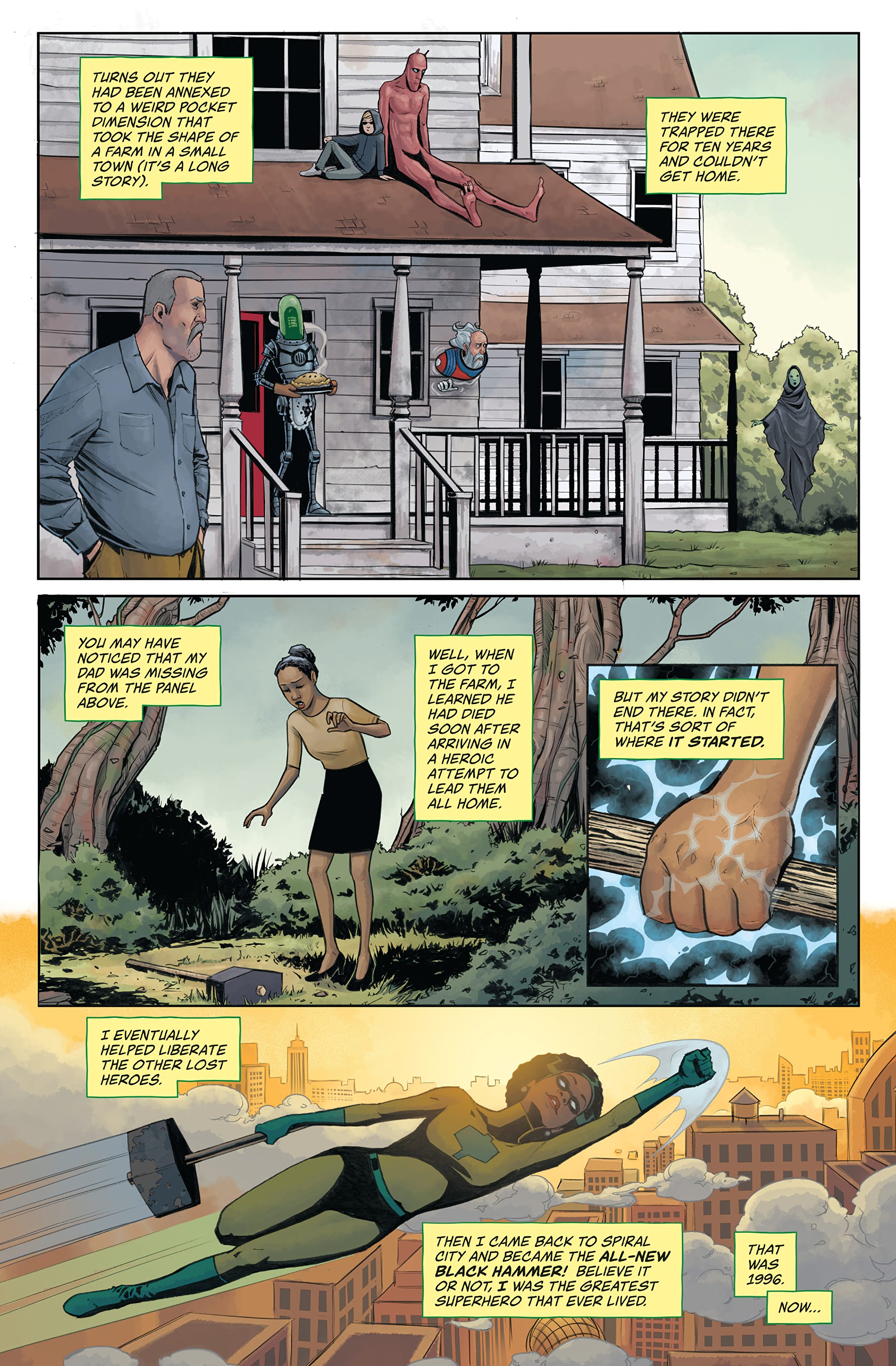 Read online Black Hammer Library Edition comic -  Issue # TPB 3 (Part 1) - 11